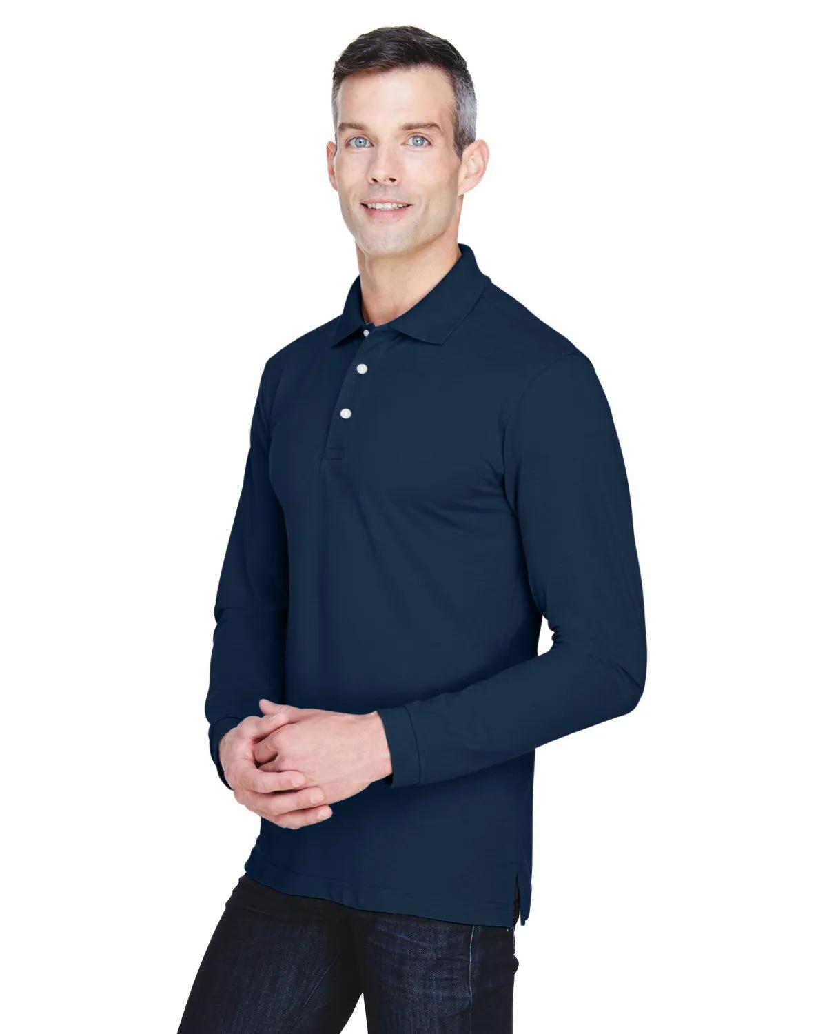 Men's Easy Blend™ Long-Sleeve Polo 10 of 16