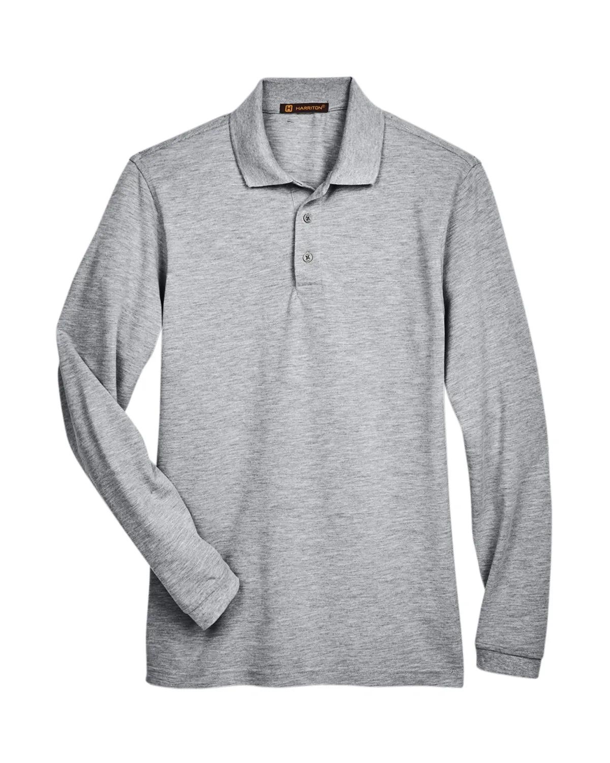 Men's Easy Blend™ Long-Sleeve Polo 3 of 16