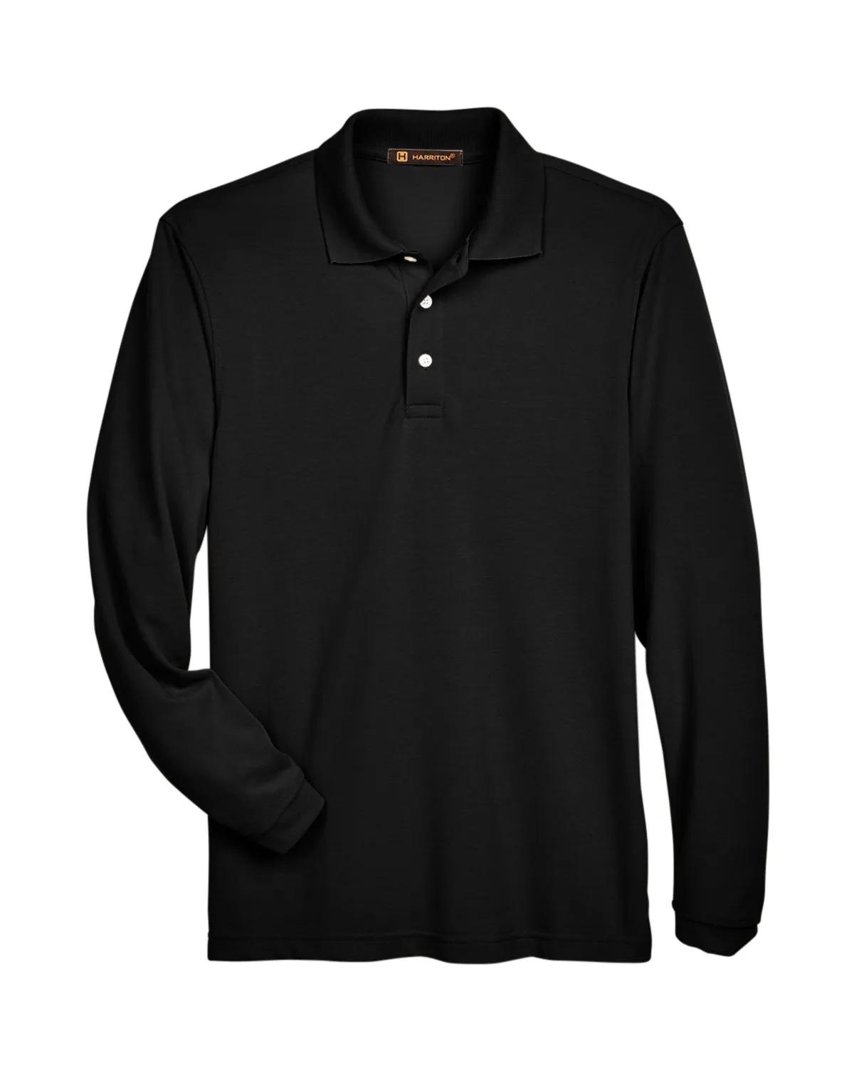 Men's Easy Blend™ Long-Sleeve Polo 10 of 16