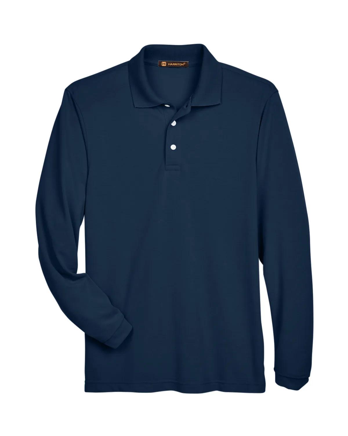 Men's Easy Blend™ Long-Sleeve Polo 15 of 16