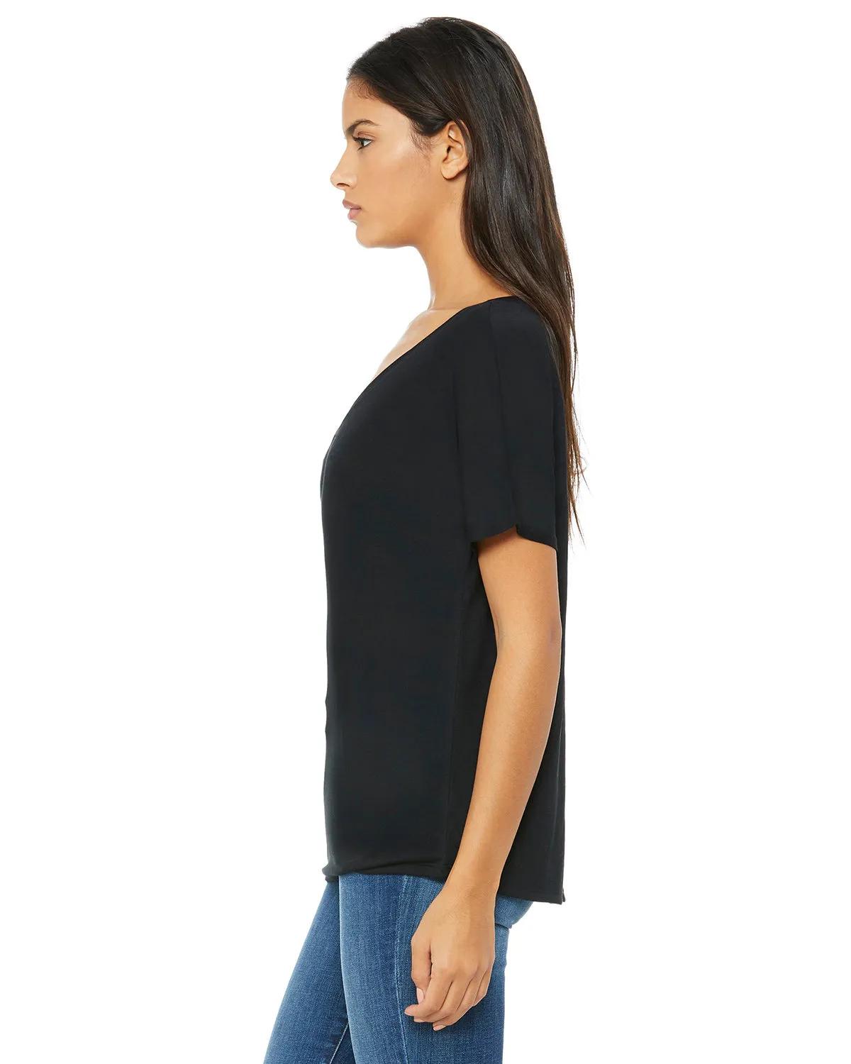 Ladies' Slouchy V-Neck T-Shirt 42 of 71