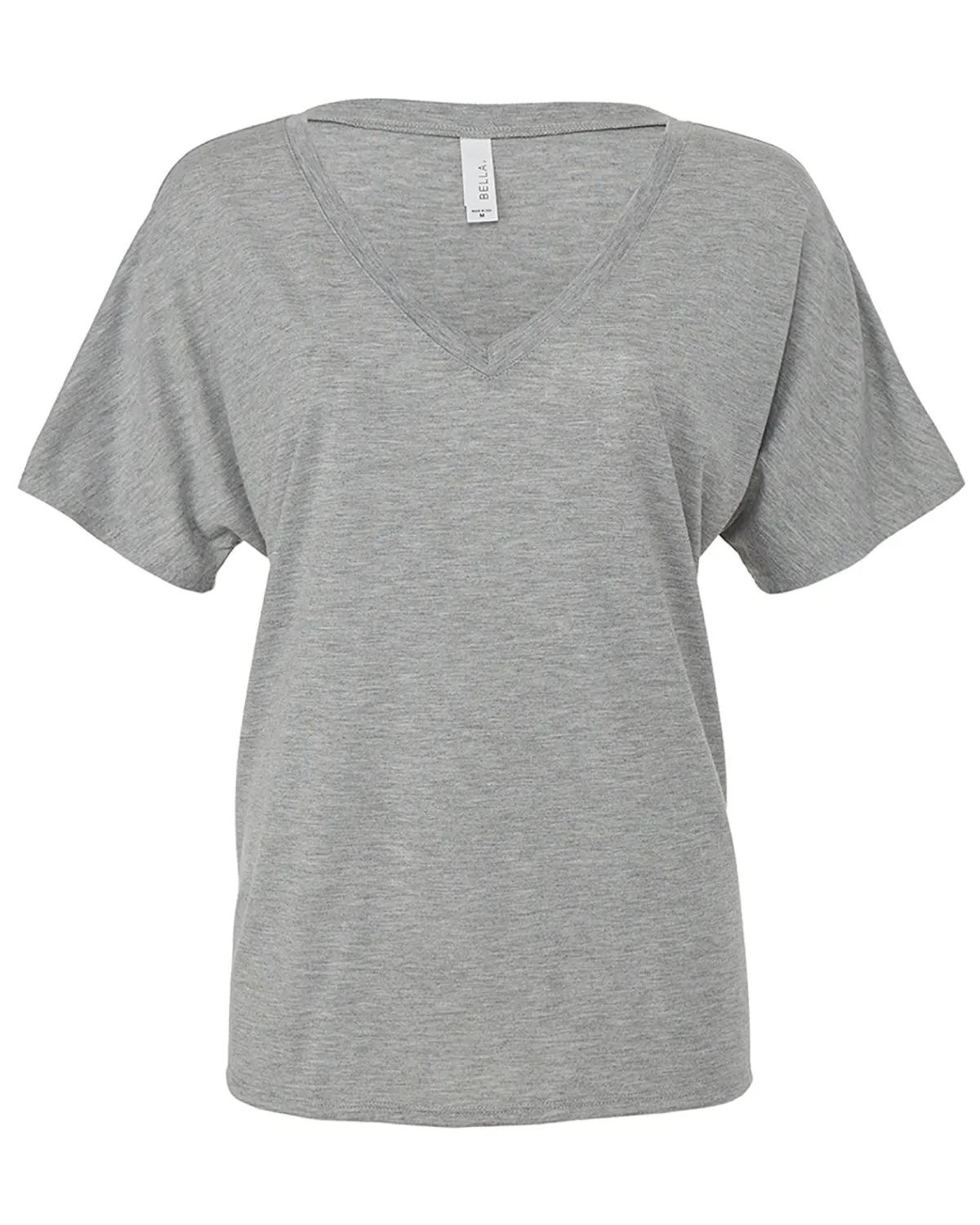 Ladies' Slouchy V-Neck T-Shirt 21 of 71