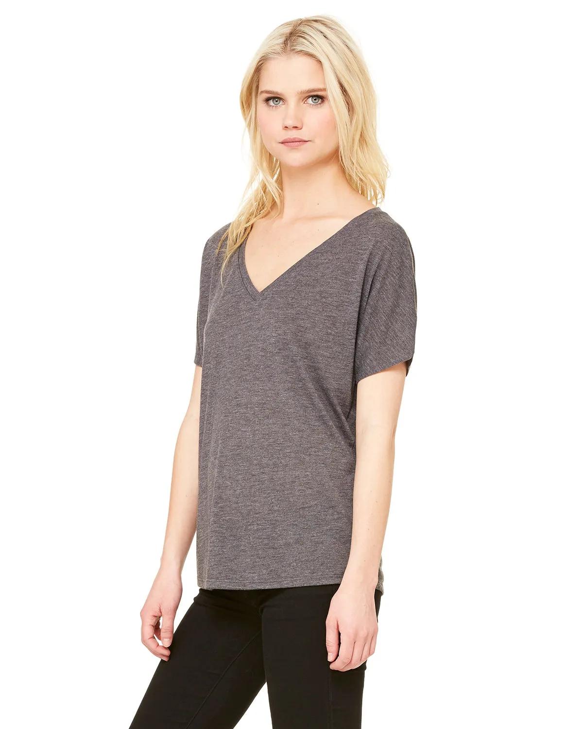 Ladies' Slouchy V-Neck T-Shirt 35 of 71