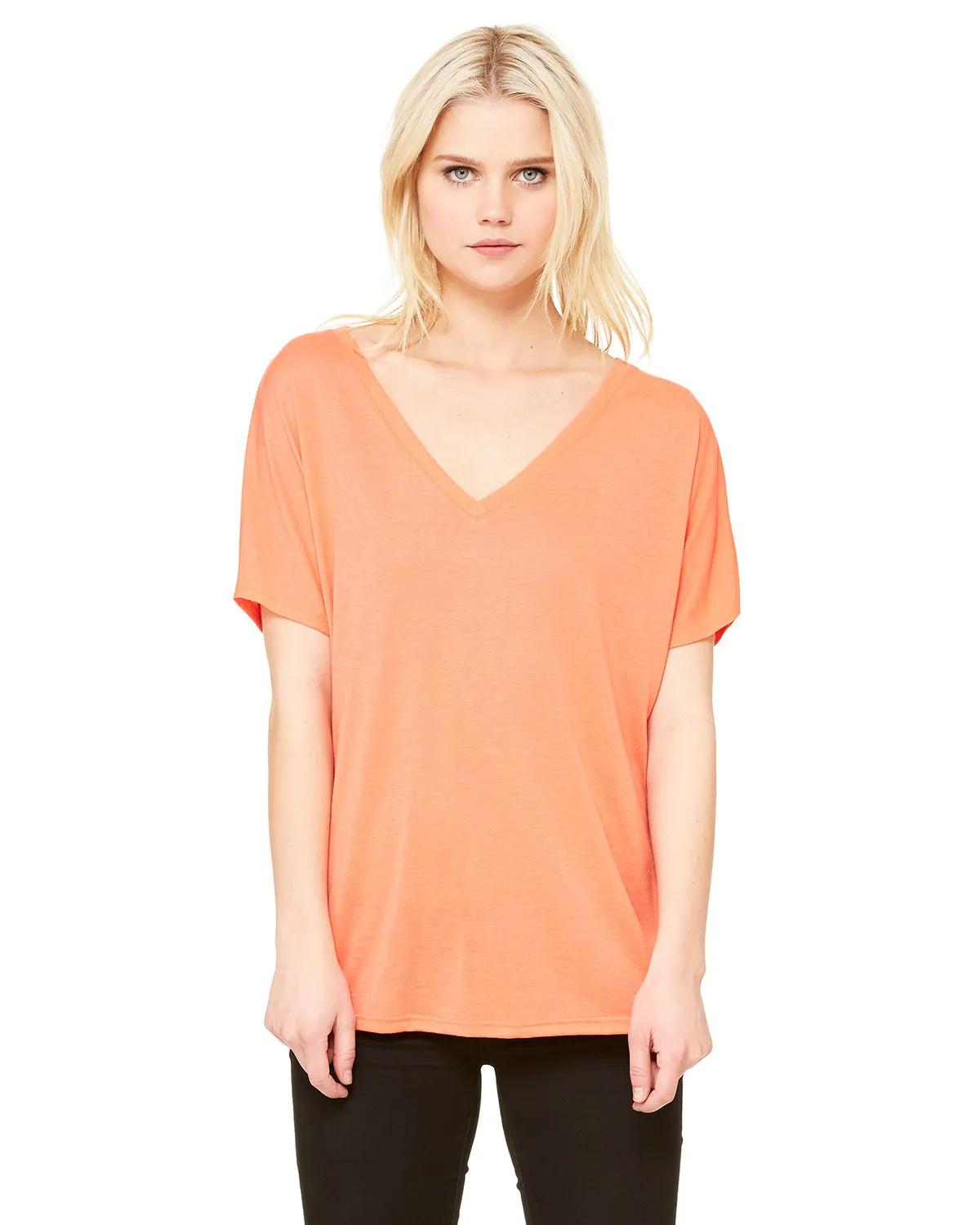 Ladies' Slouchy V-Neck T-Shirt 2 of 71