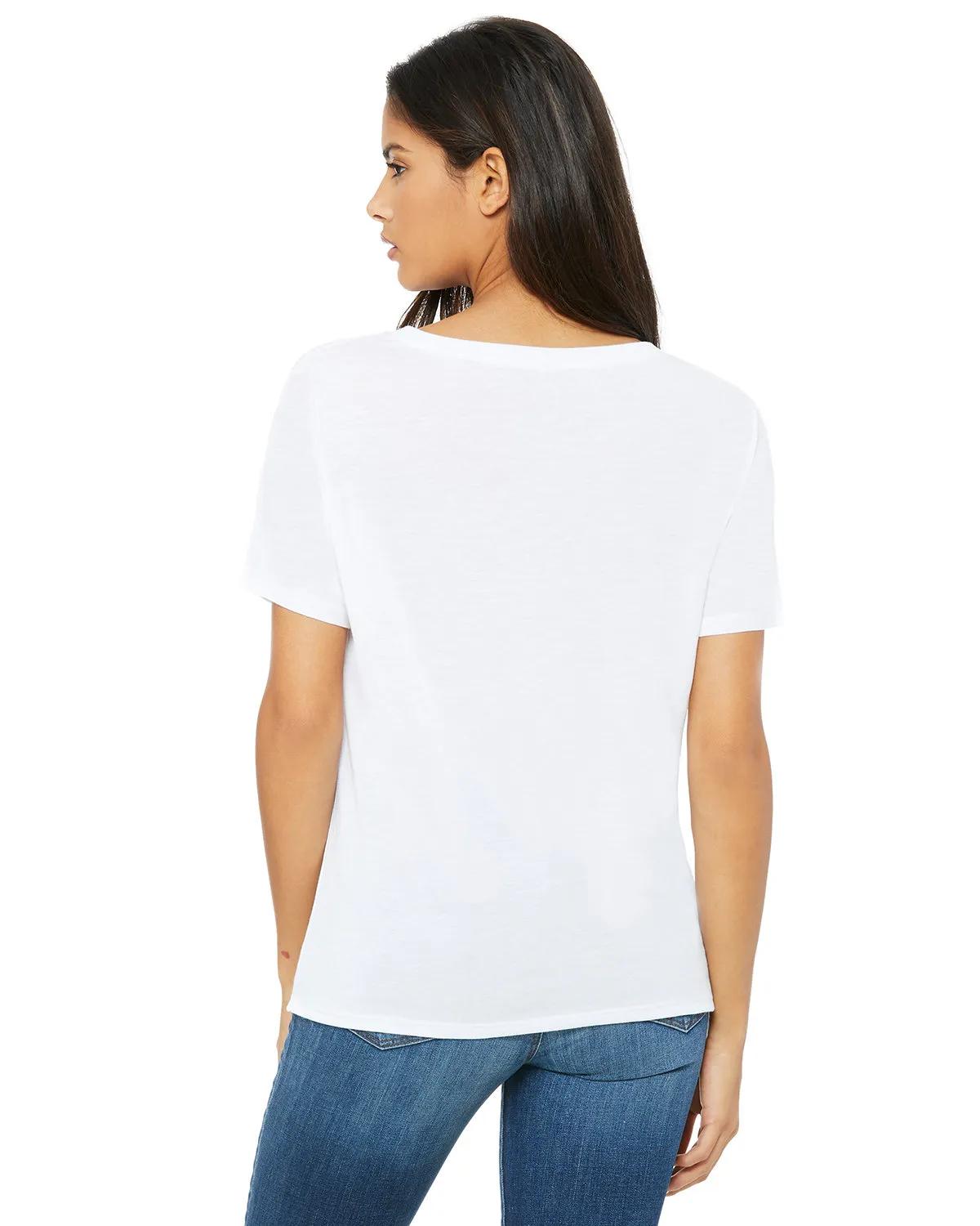Ladies' Slouchy V-Neck T-Shirt 52 of 71