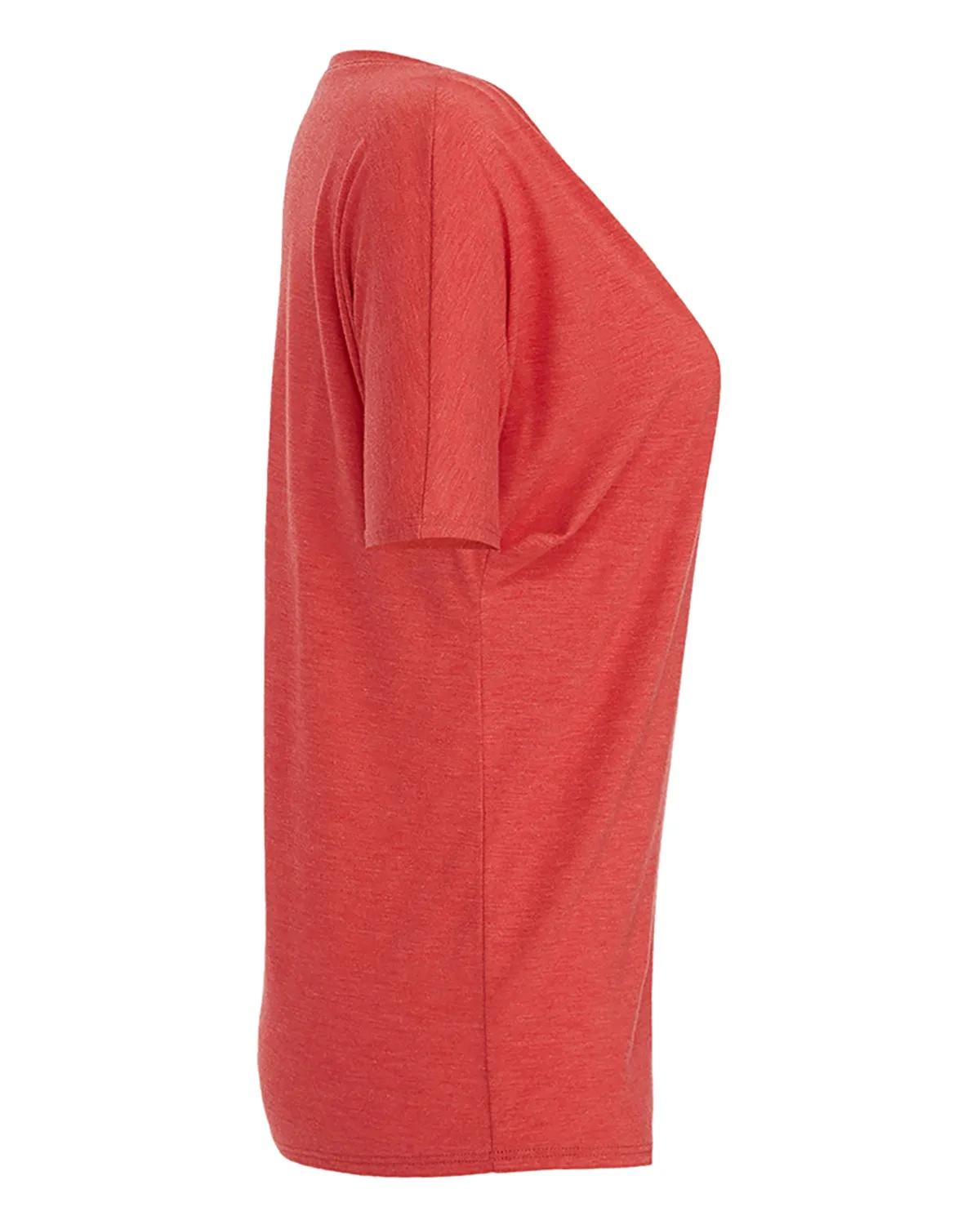 Ladies' Slouchy V-Neck T-Shirt 44 of 71