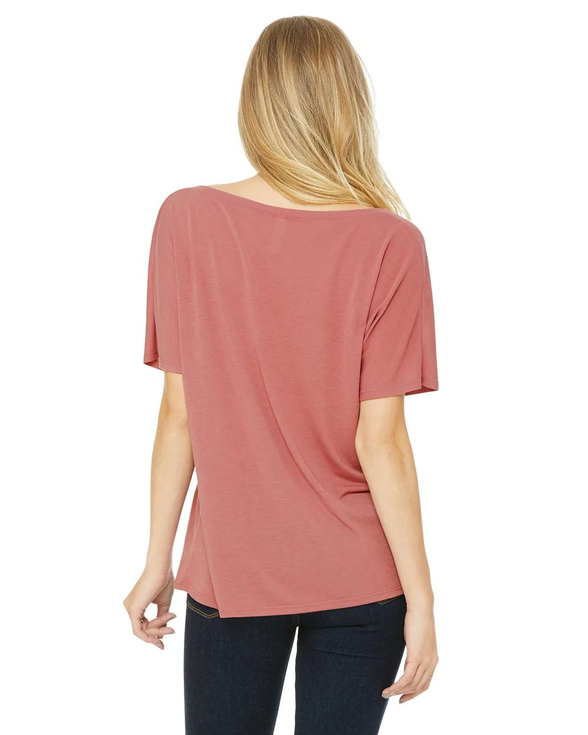 Ladies' Slouchy V-Neck T-Shirt 63 of 71