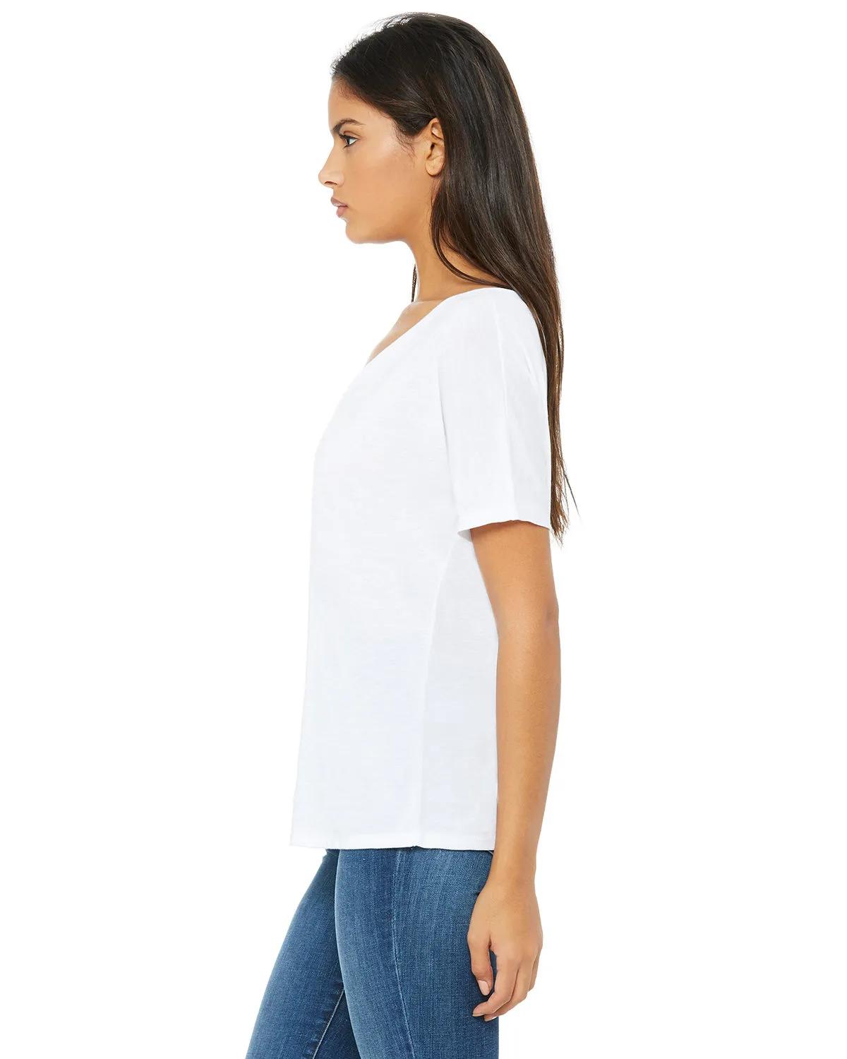 Ladies' Slouchy V-Neck T-Shirt 13 of 71