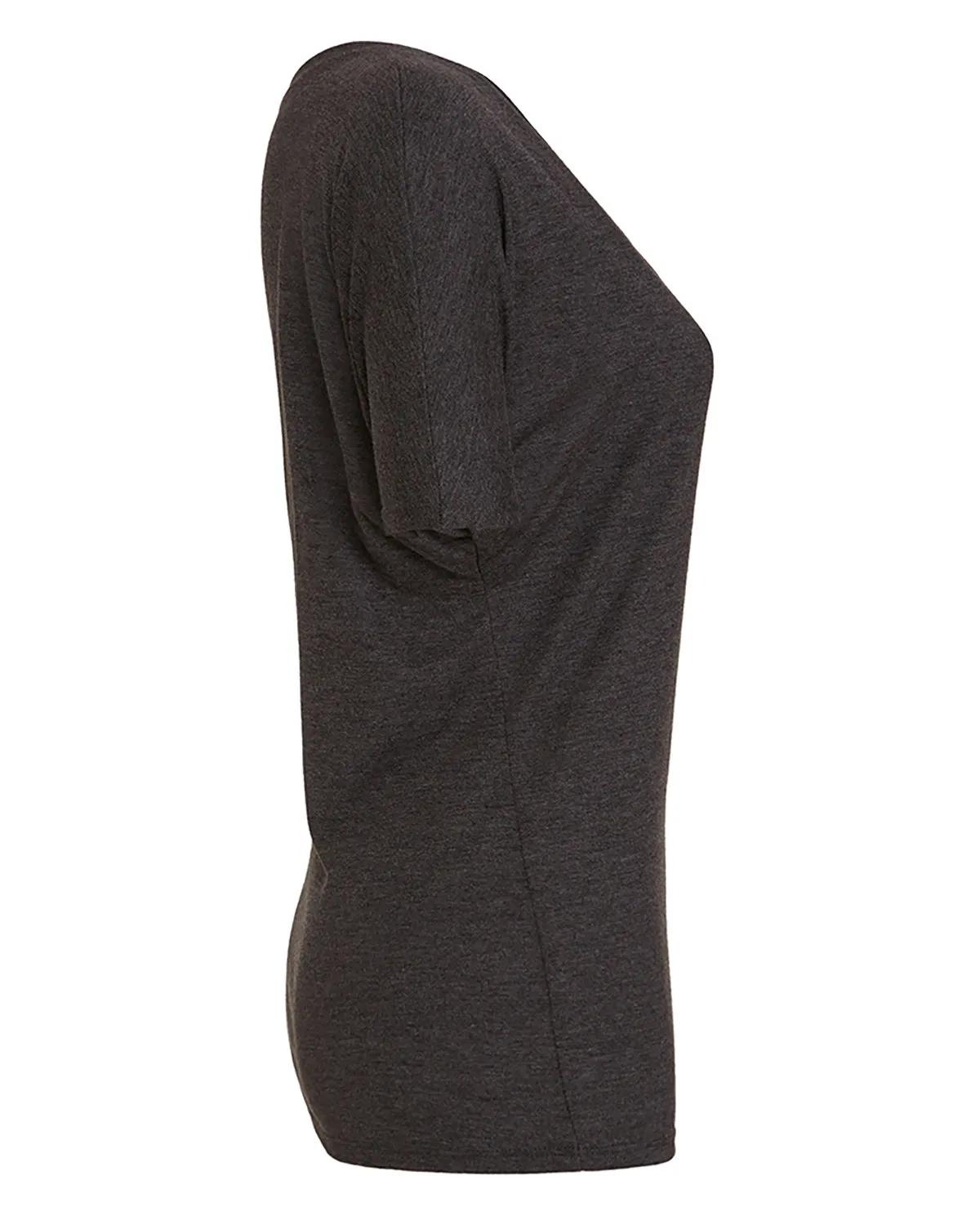 Ladies' Slouchy V-Neck T-Shirt 28 of 71