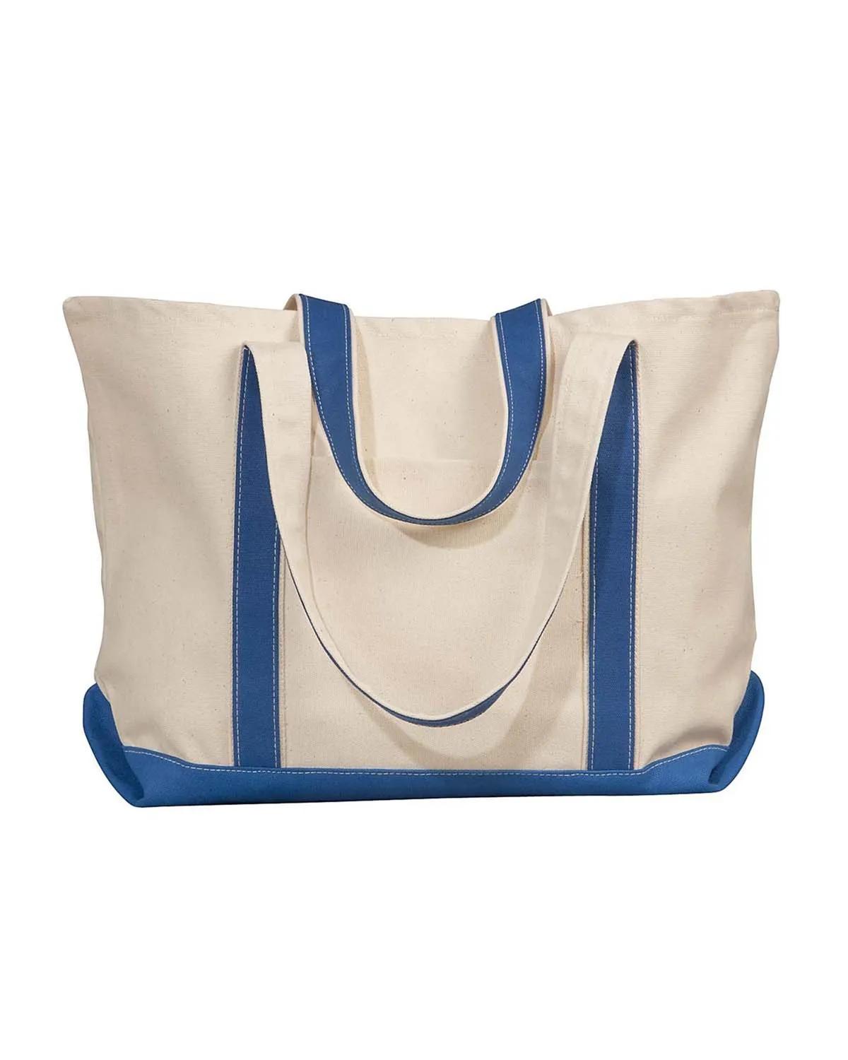 Carmel Classic XL Cotton Canvas Resort Tote 2 of 5