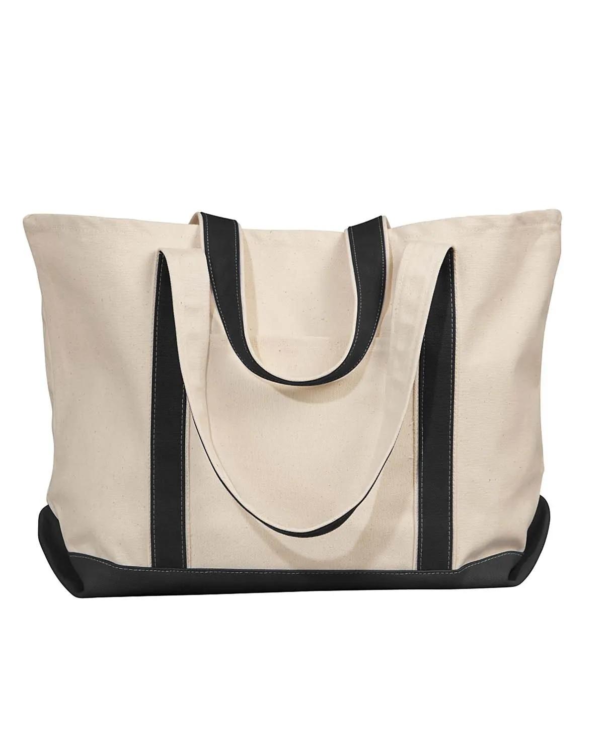 Carmel Classic XL Cotton Canvas Resort Tote 4 of 5