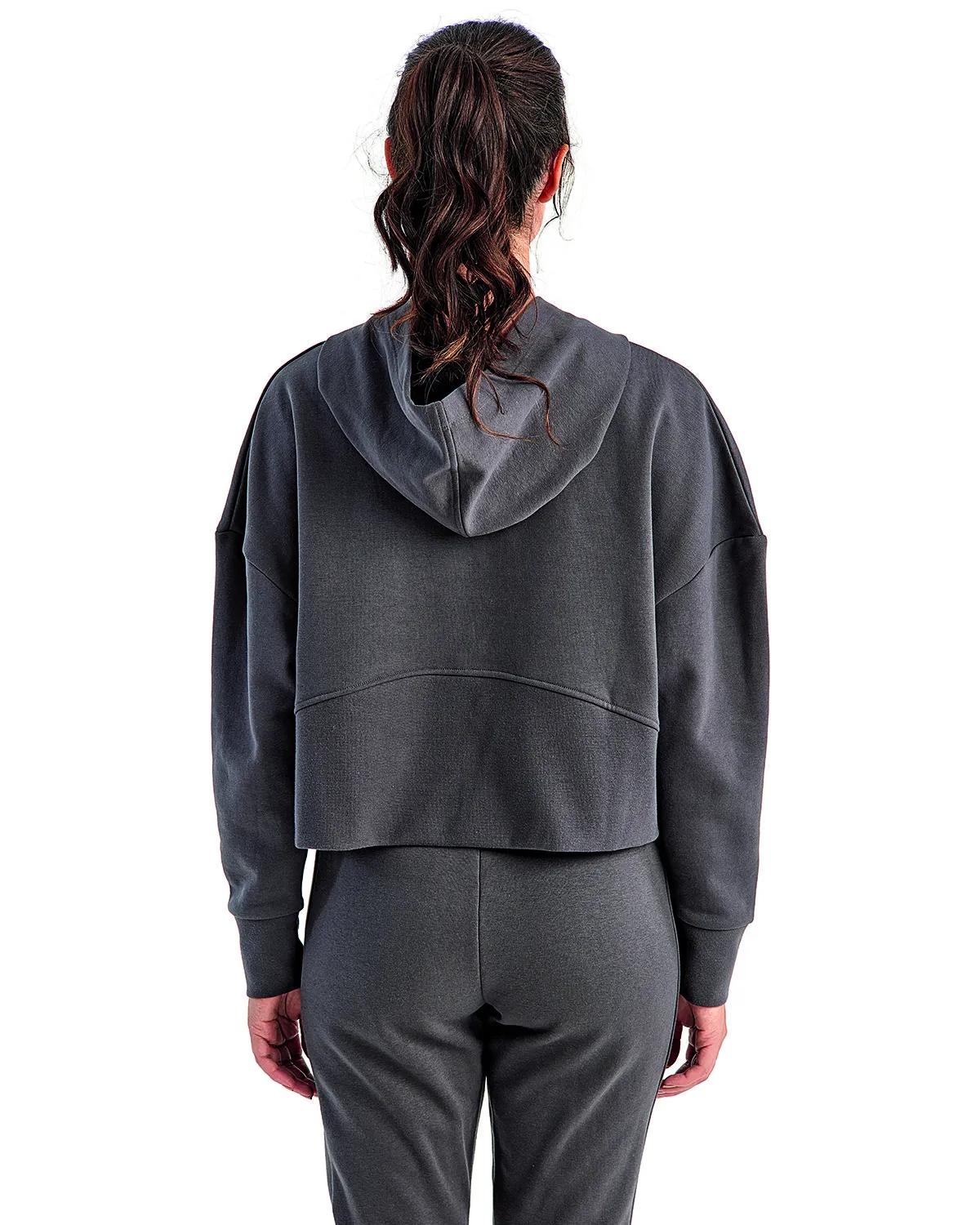 Ladies' Alice Half-Zip Hooded Sweatshirt 18 of 40