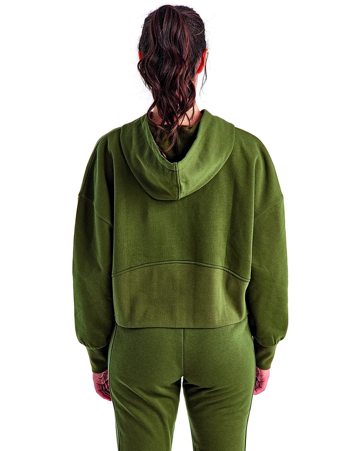 Ladies' Alice Half-Zip Hooded Sweatshirt 22 of 40