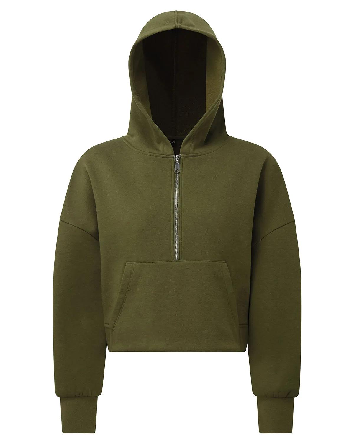 Ladies' Alice Half-Zip Hooded Sweatshirt 24 of 40