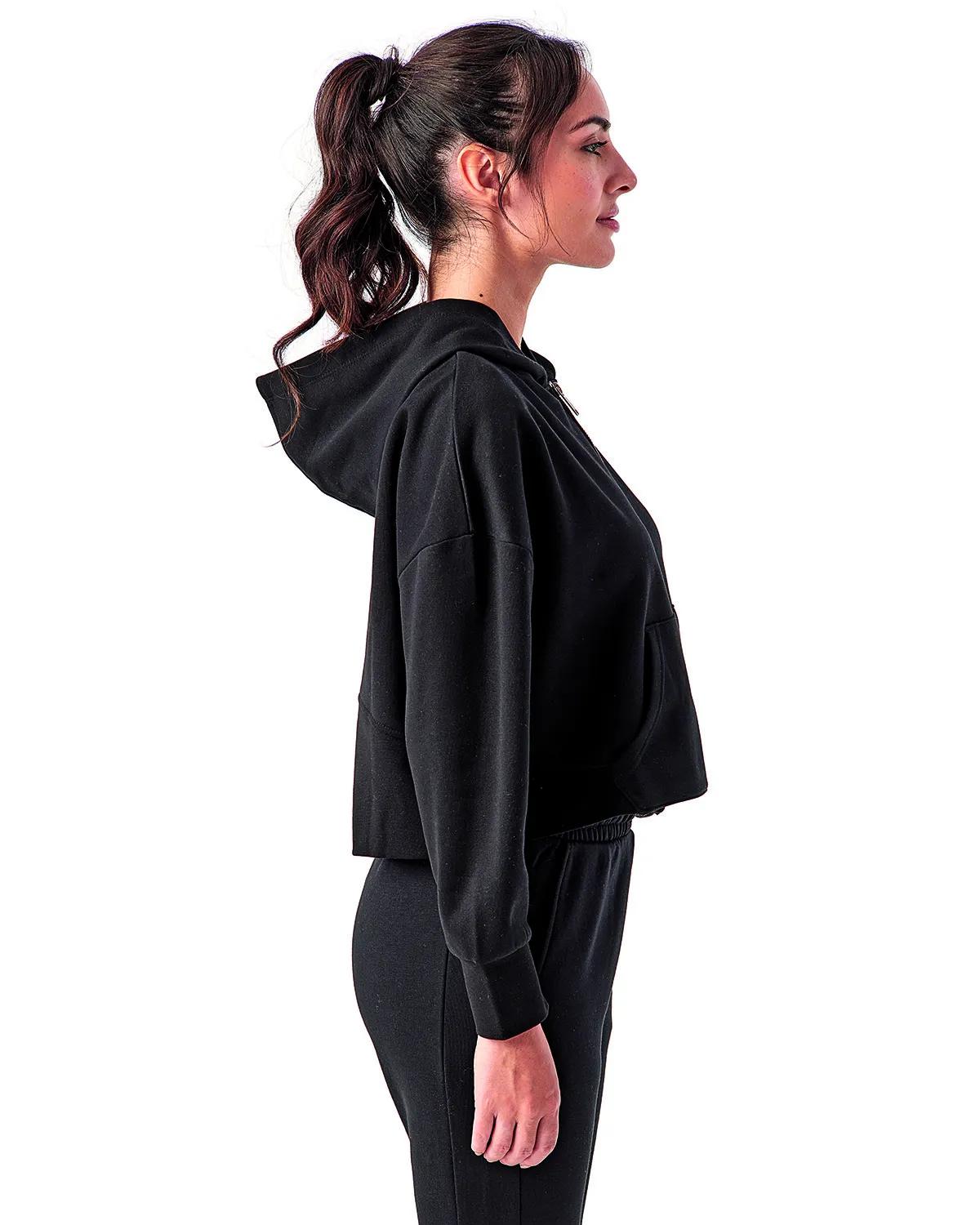 Ladies' Alice Half-Zip Hooded Sweatshirt 26 of 40