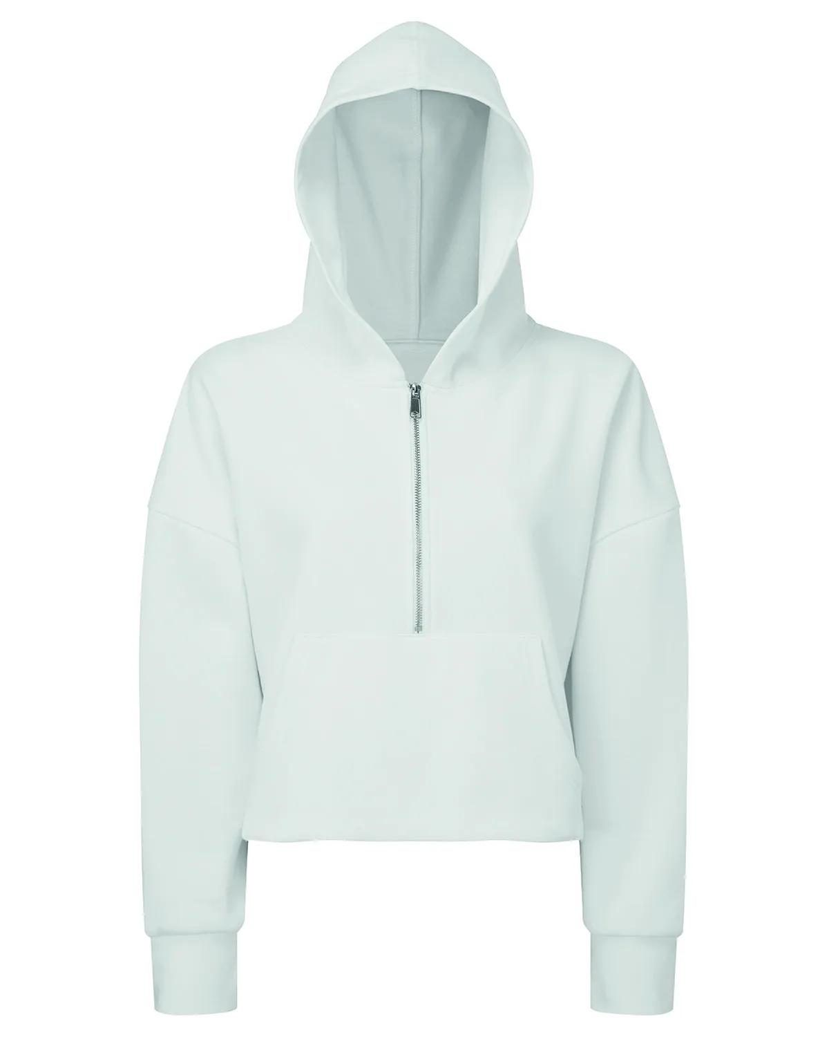 Ladies' Alice Half-Zip Hooded Sweatshirt 8 of 40