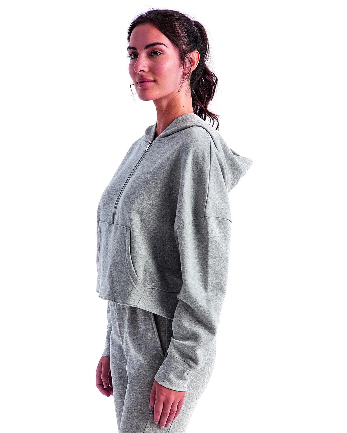 Ladies' Alice Half-Zip Hooded Sweatshirt 17 of 40