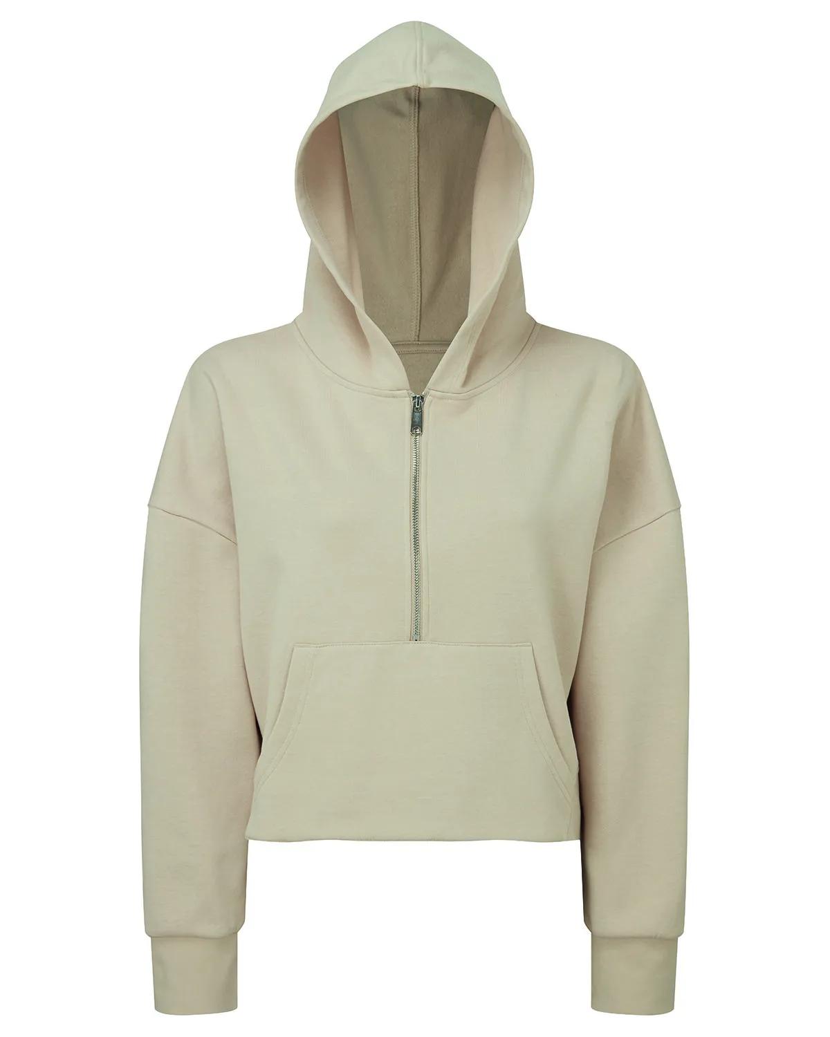 Ladies' Alice Half-Zip Hooded Sweatshirt 16 of 40