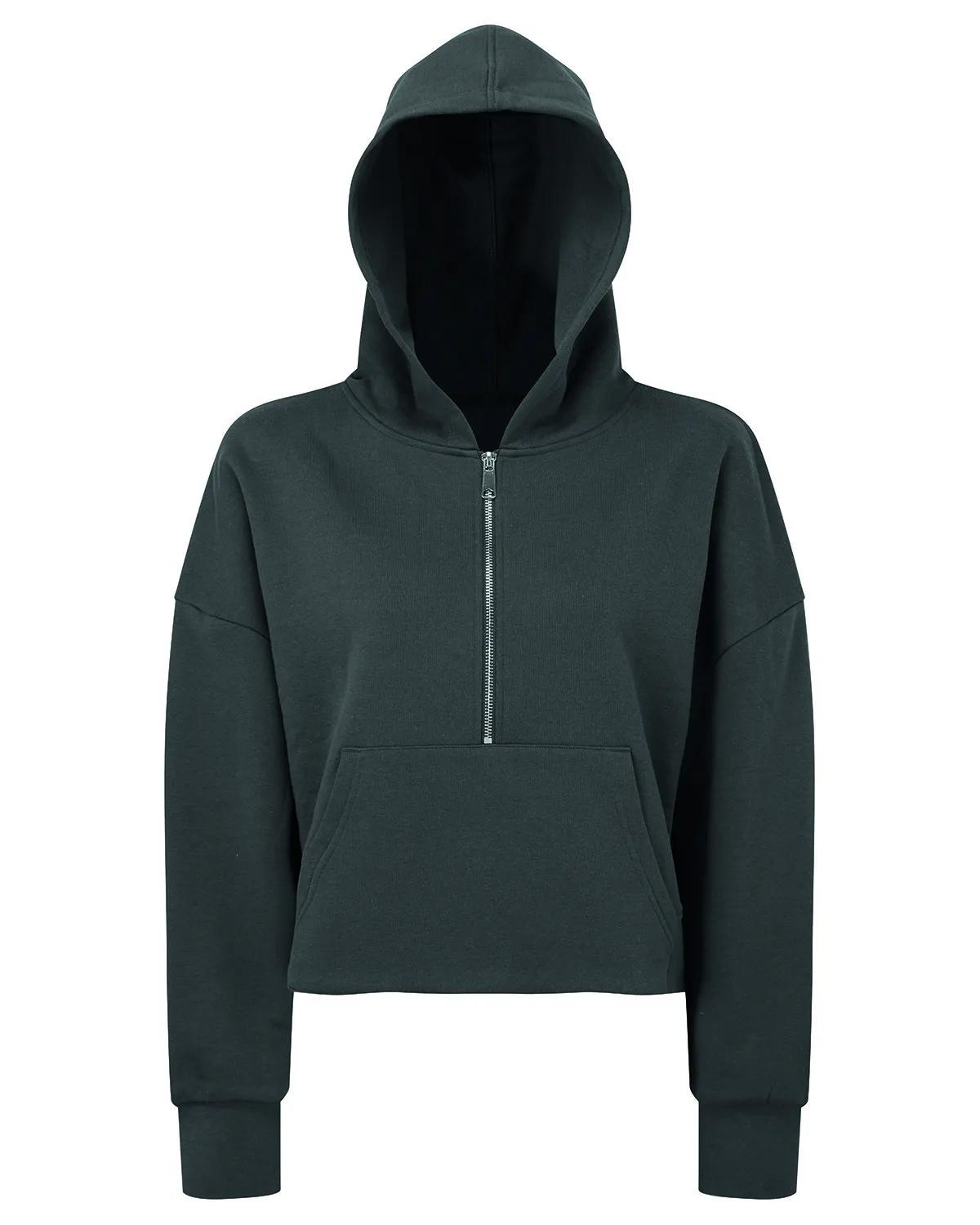 Ladies' Alice Half-Zip Hooded Sweatshirt 12 of 40