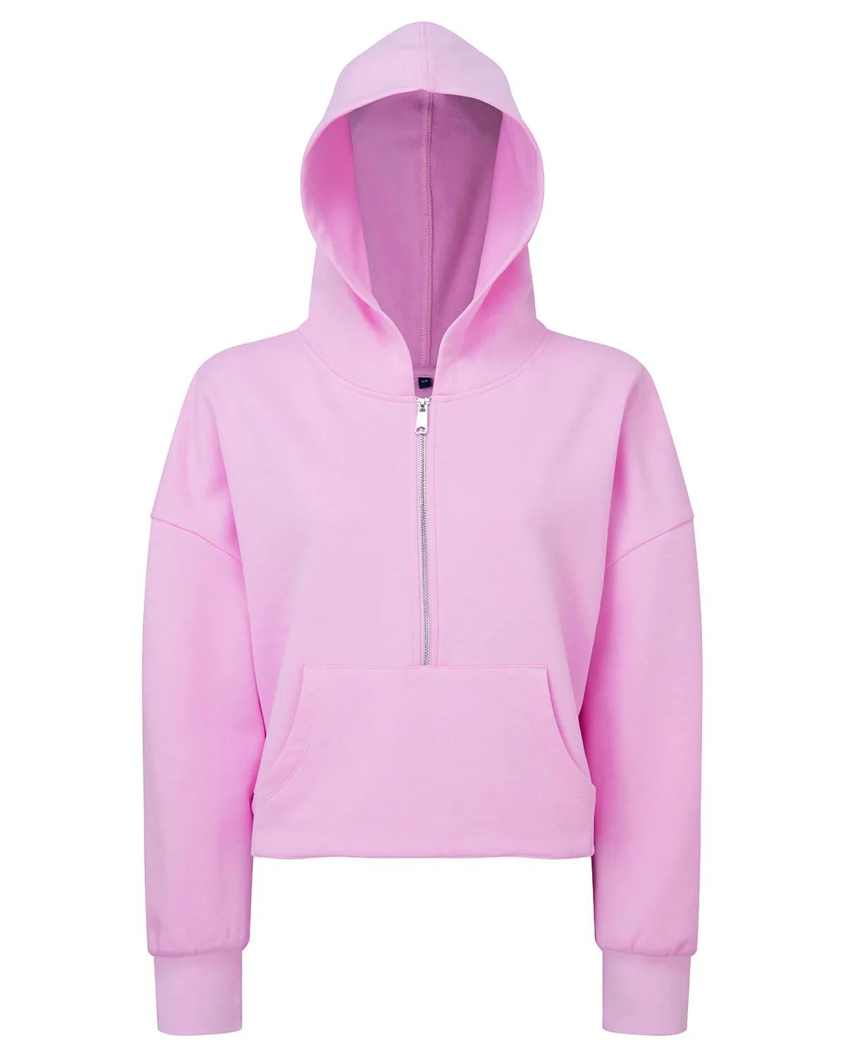 Ladies' Alice Half-Zip Hooded Sweatshirt 40 of 40