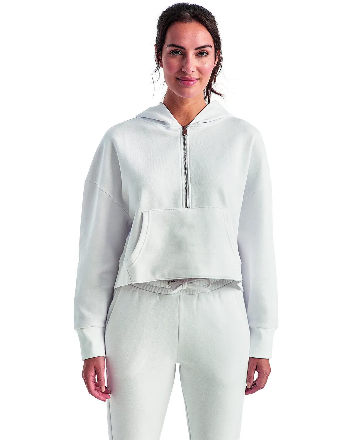 Ladies' Alice Half-Zip Hooded Sweatshirt 5 of 40
