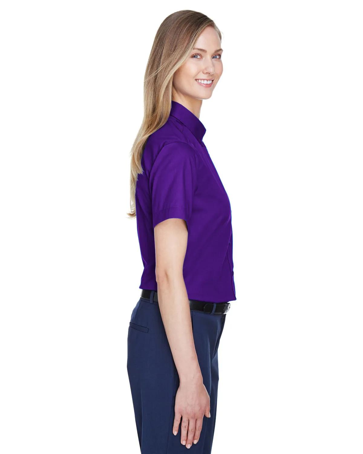 Ladies' Optimum Short-Sleeve Twill Shirt 13 of 41