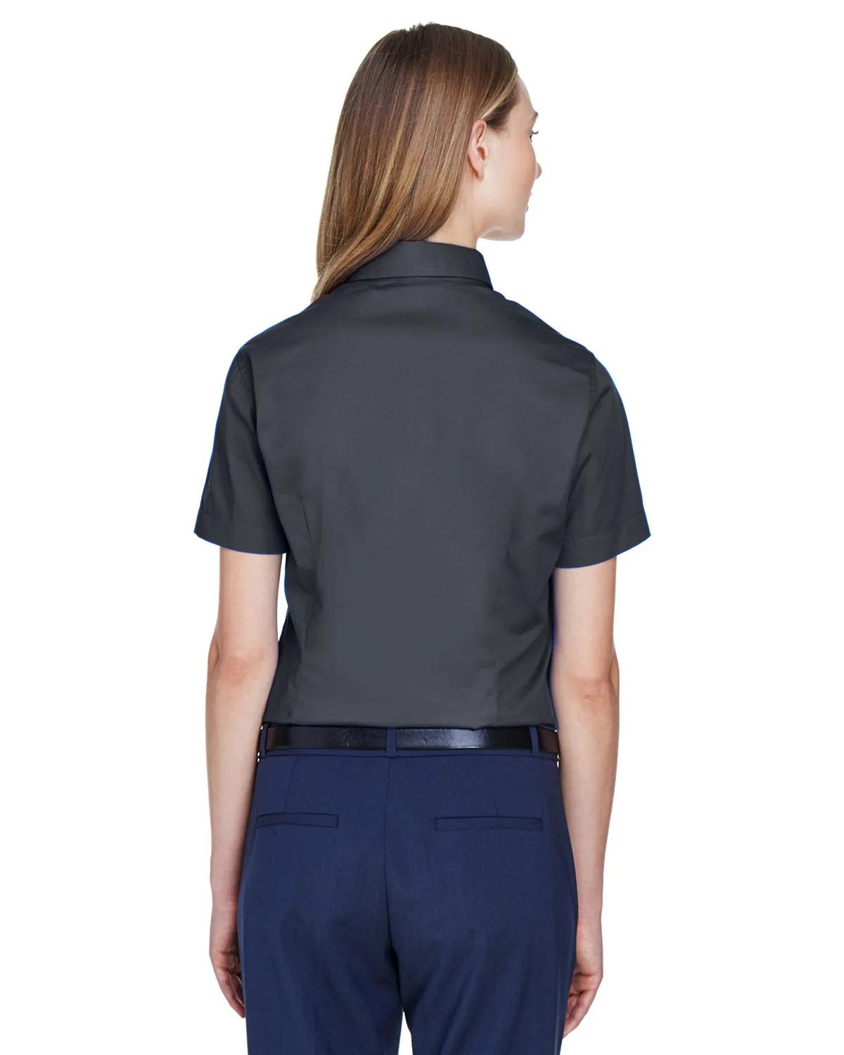 Ladies' Optimum Short-Sleeve Twill Shirt 40 of 41