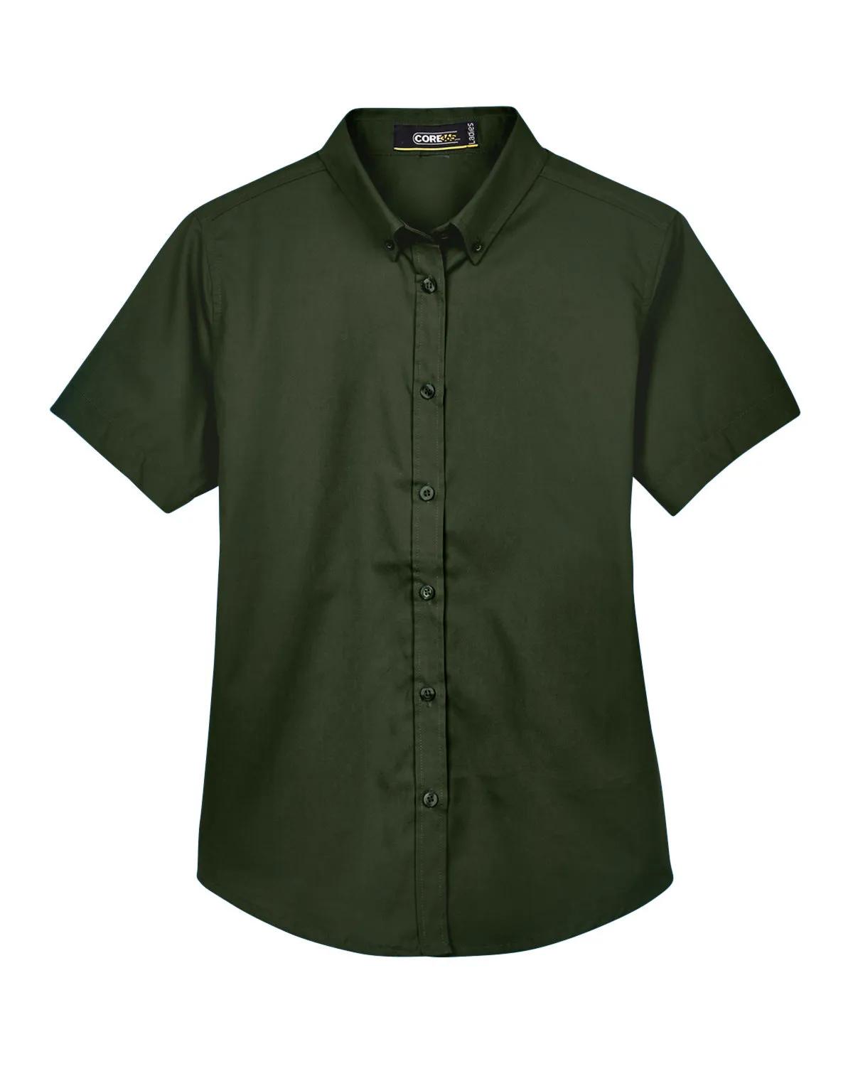 Ladies' Optimum Short-Sleeve Twill Shirt 15 of 41