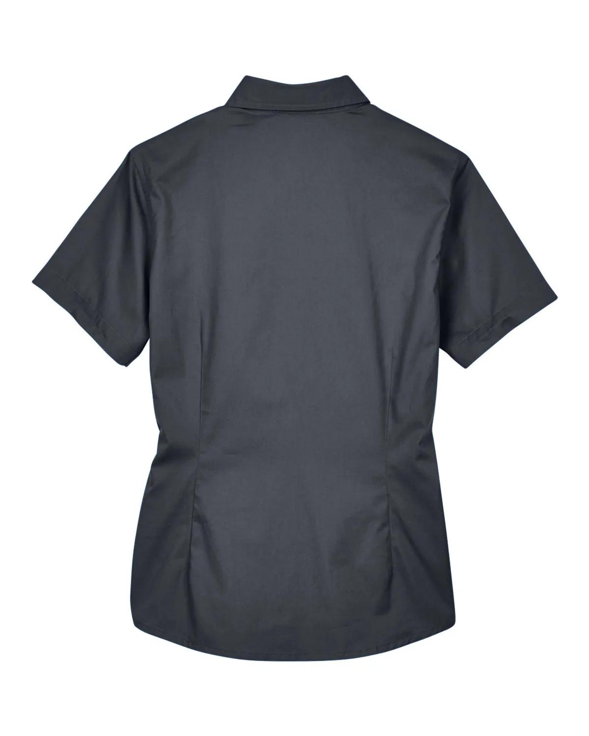 Ladies' Optimum Short-Sleeve Twill Shirt 7 of 41