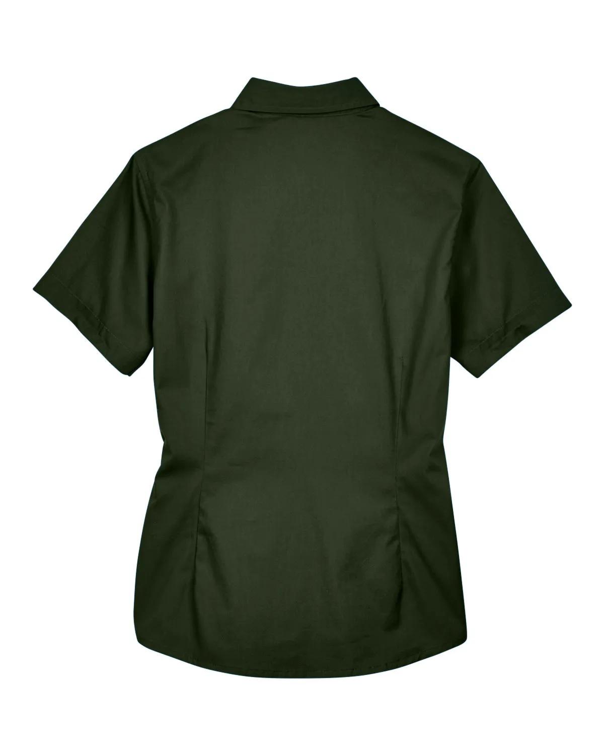 Ladies' Optimum Short-Sleeve Twill Shirt 16 of 41