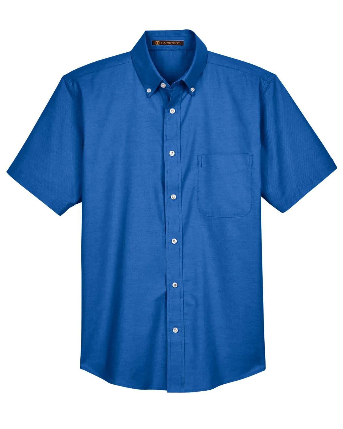 Men's Short-Sleeve Oxford with Stain-Release 4 of 27