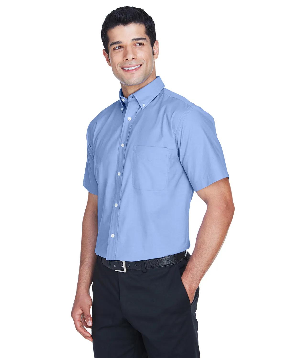 Men's Short-Sleeve Oxford with Stain-Release 16 of 27