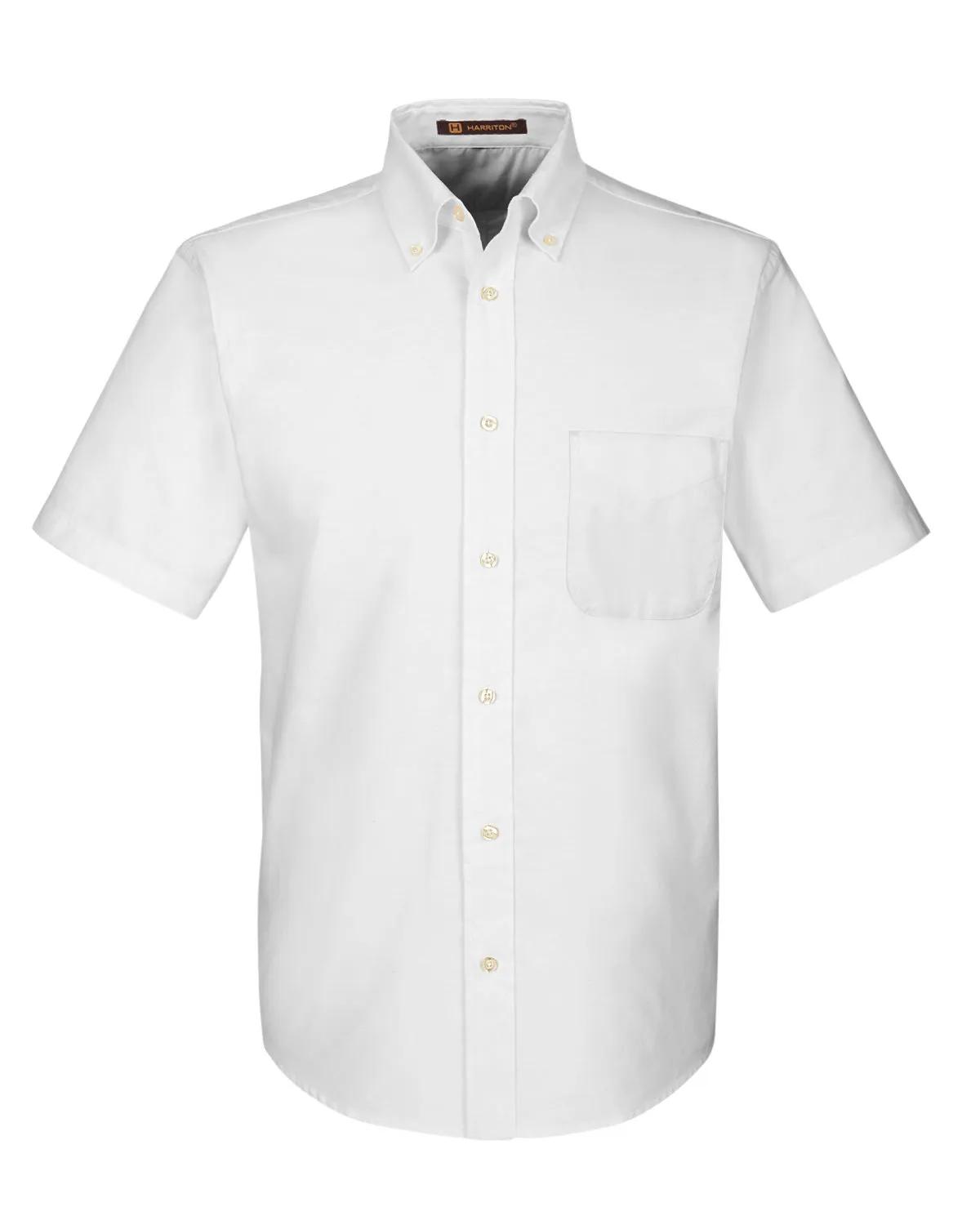 Men's Short-Sleeve Oxford with Stain-Release 11 of 27