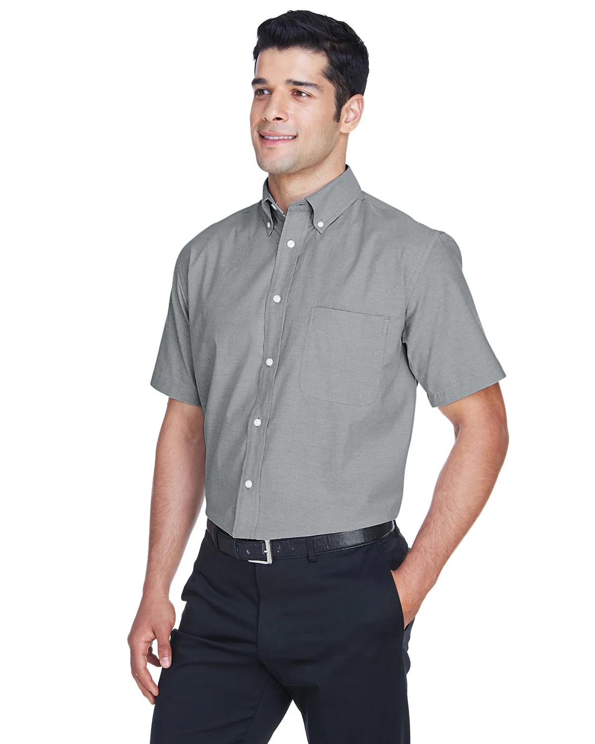 Men's Short-Sleeve Oxford with Stain-Release 22 of 27