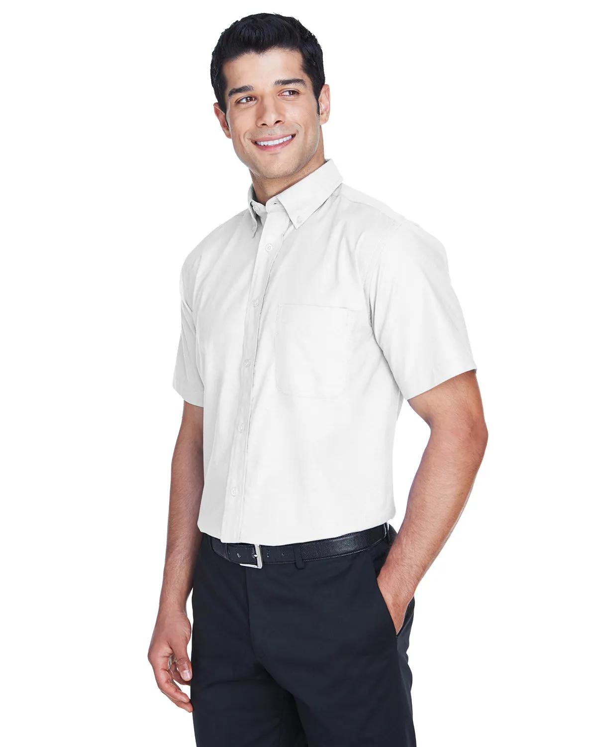 Men's Short-Sleeve Oxford with Stain-Release 6 of 27