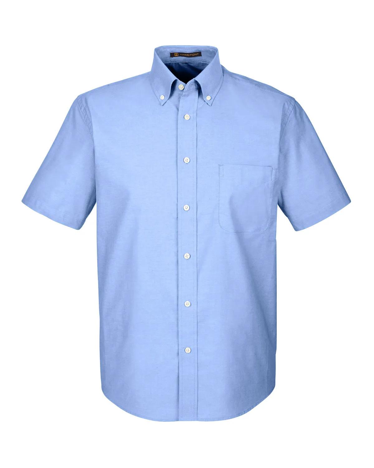 Men's Short-Sleeve Oxford with Stain-Release 21 of 27