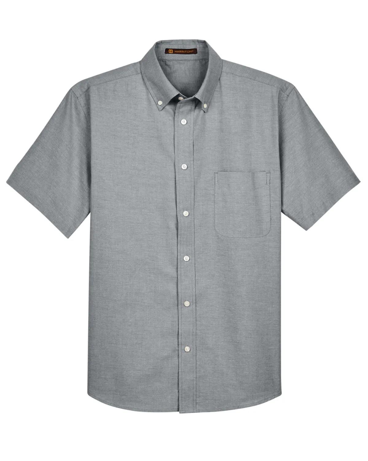 Men's Short-Sleeve Oxford with Stain-Release 5 of 27