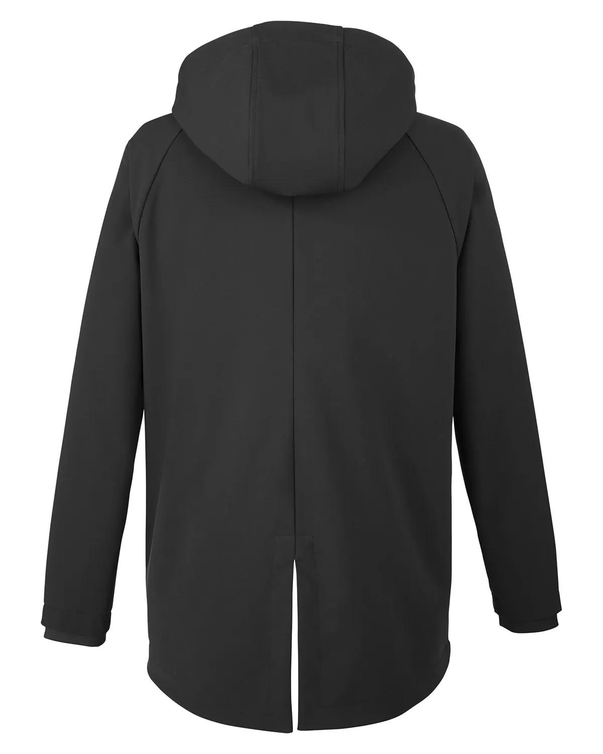 Ladies' City Hybrid Soft Shell Hooded Jacket 15 of 29