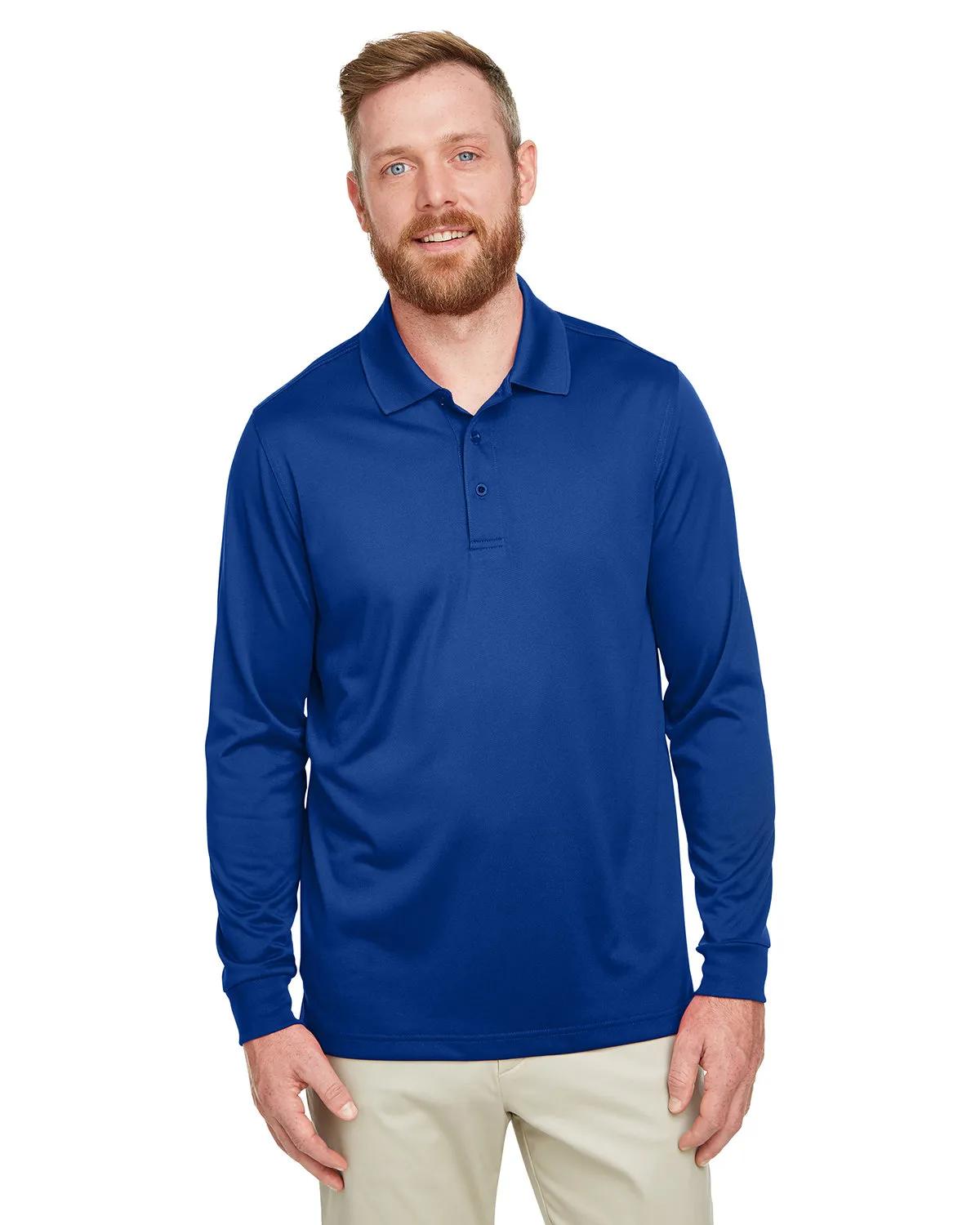 Men's Advantage Snag Protection Plus IL Long Sleeve Polo 4 of 49