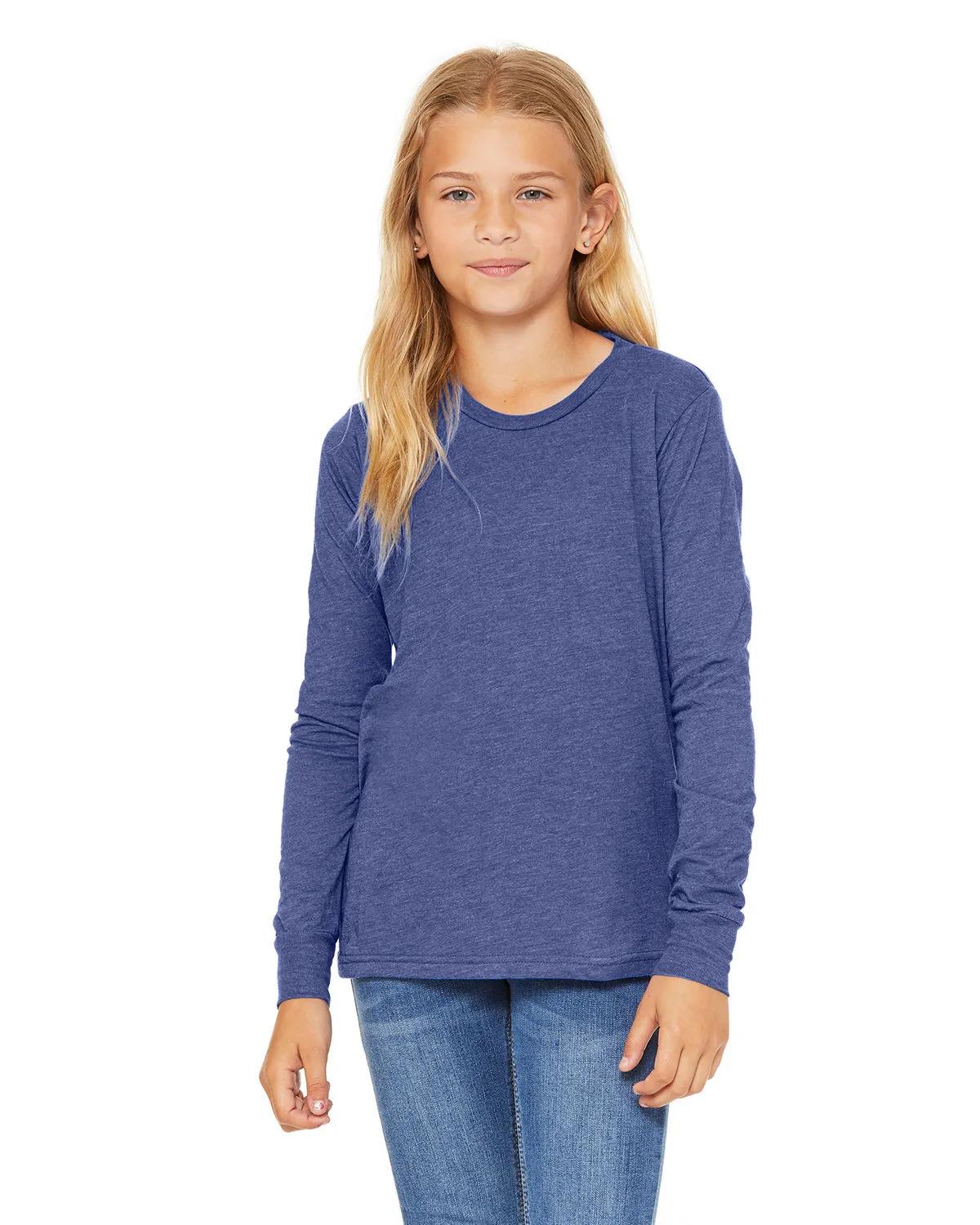 Youth Triblend Long-Sleeve T-Shirt 6 of 32