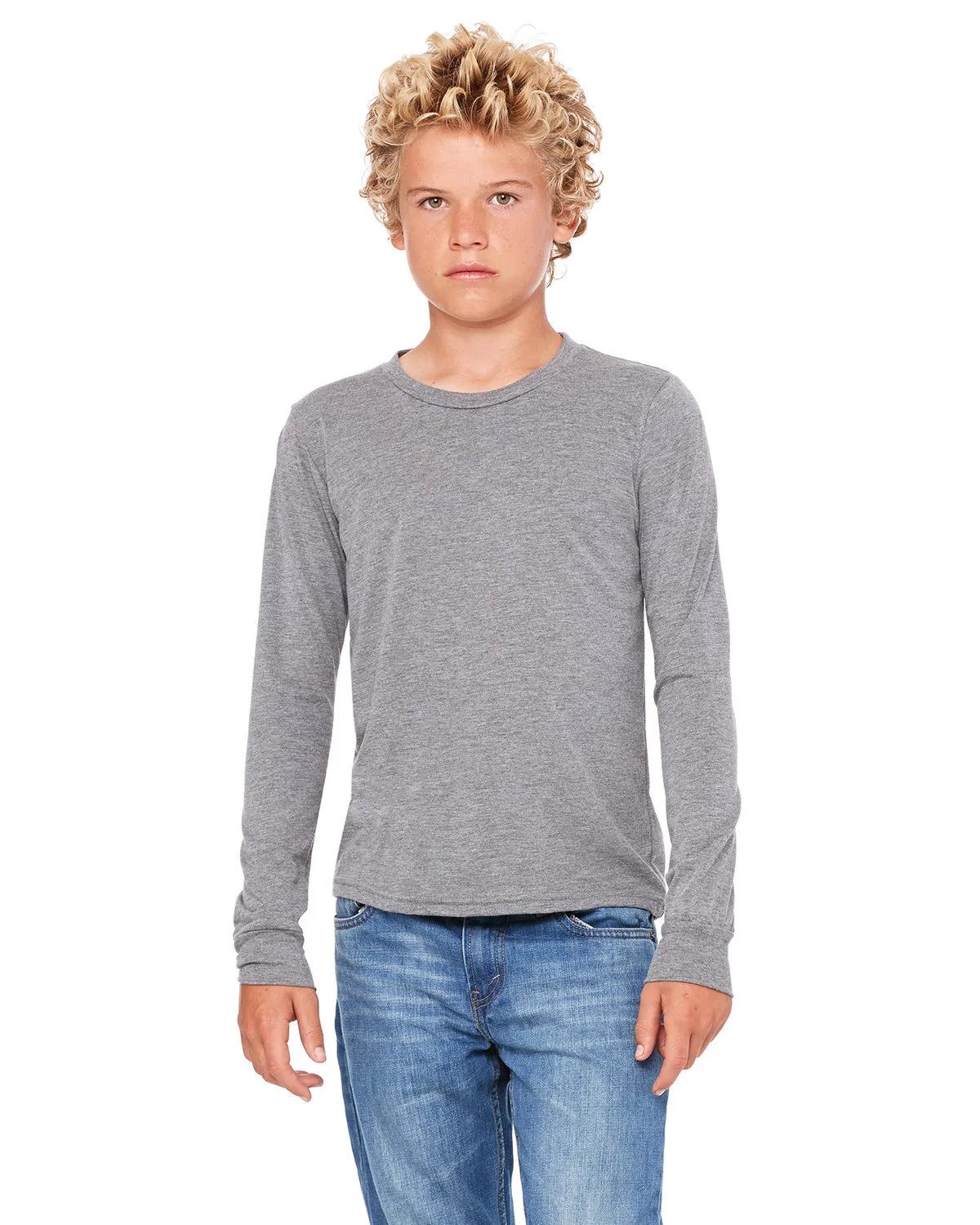 Youth Triblend Long-Sleeve T-Shirt 1 of 32
