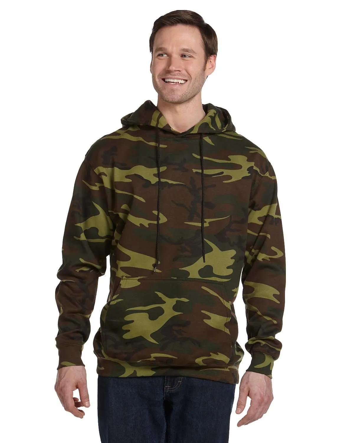 Unisex Camo Pullover Hoodie 1 of 8