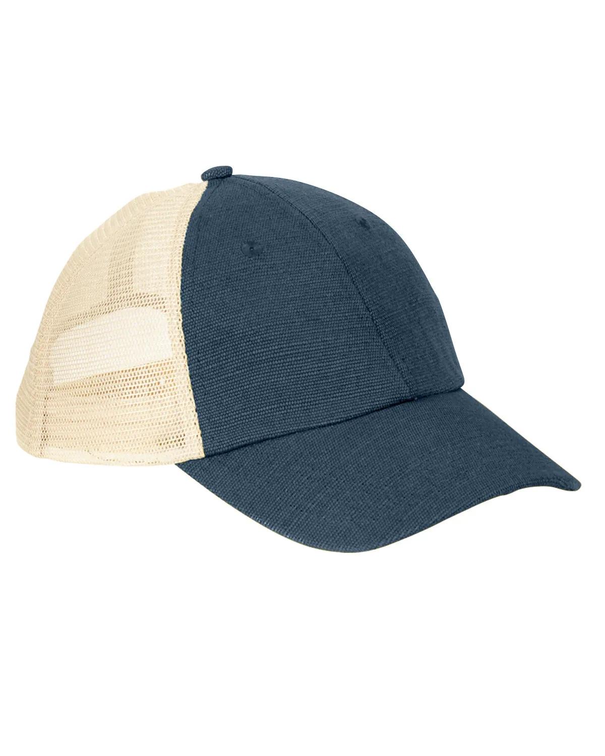 Washed Hemp Blend Trucker Hat 6 of 8