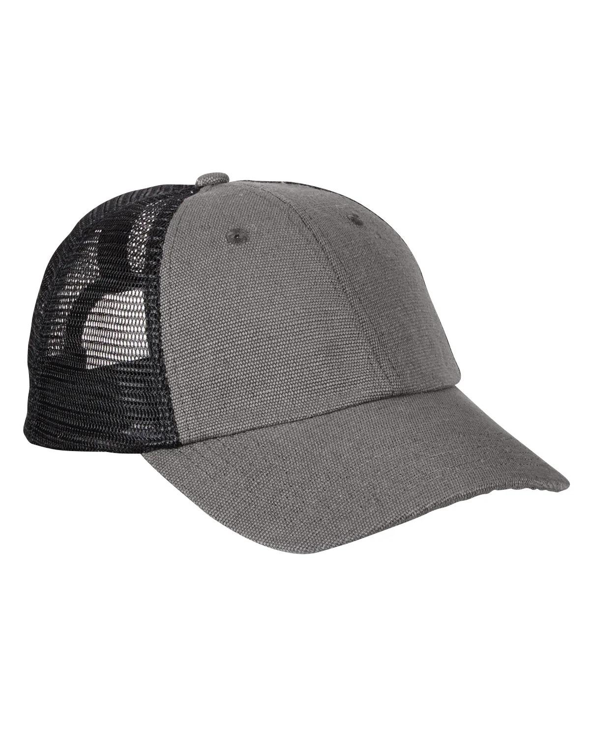 Washed Hemp Blend Trucker Hat 4 of 8