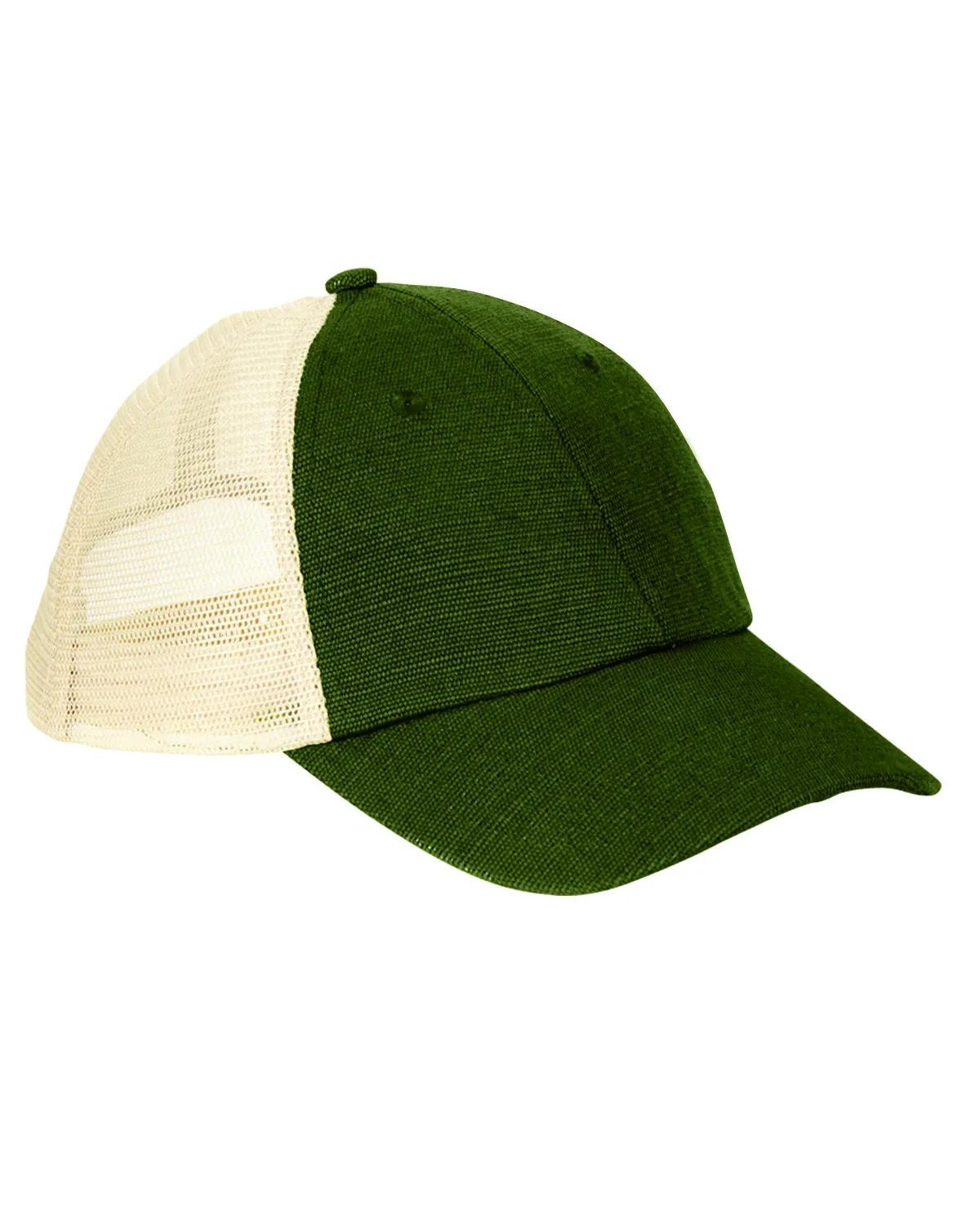 Washed Hemp Blend Trucker Hat 1 of 8
