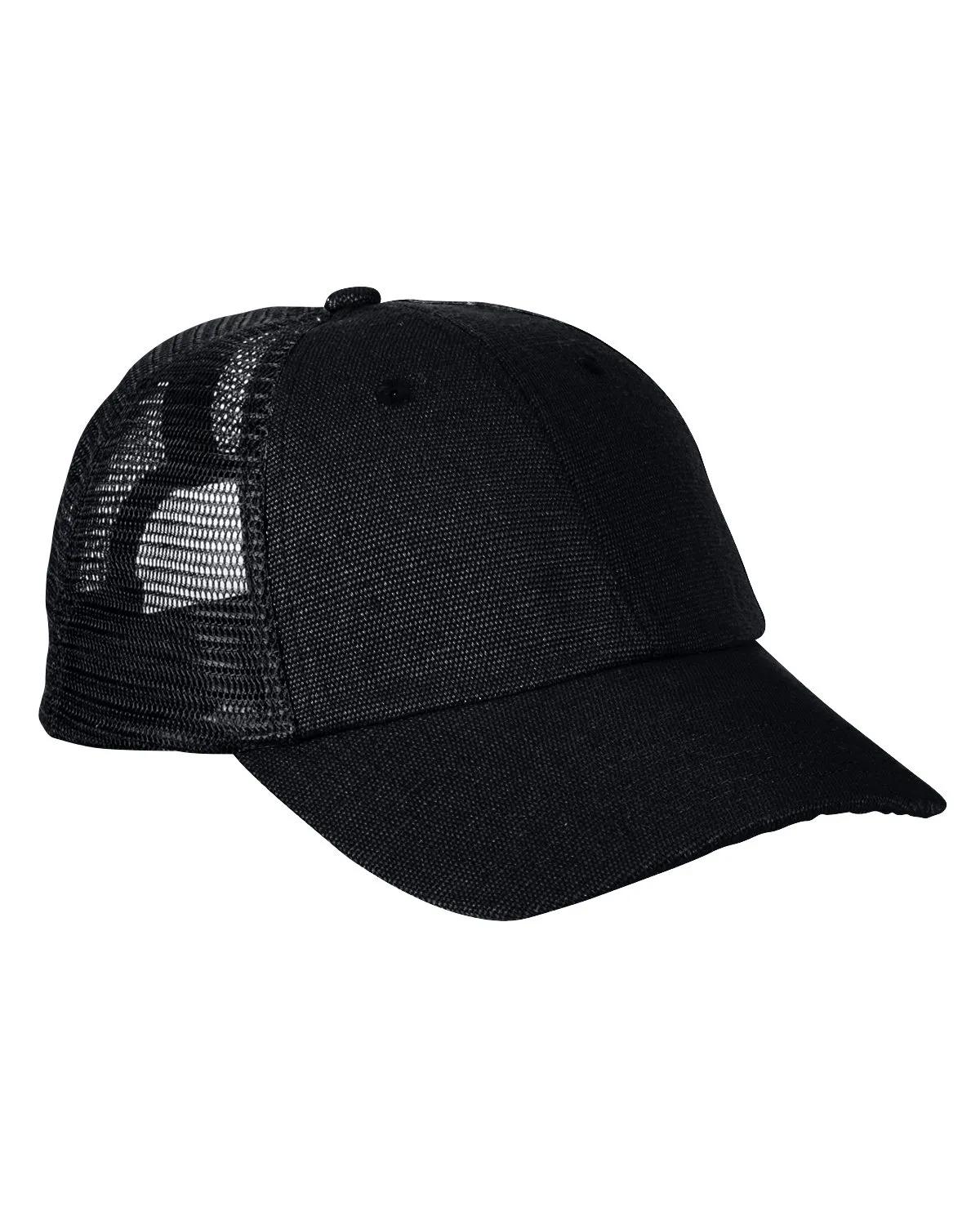 Washed Hemp Blend Trucker Hat 4 of 8