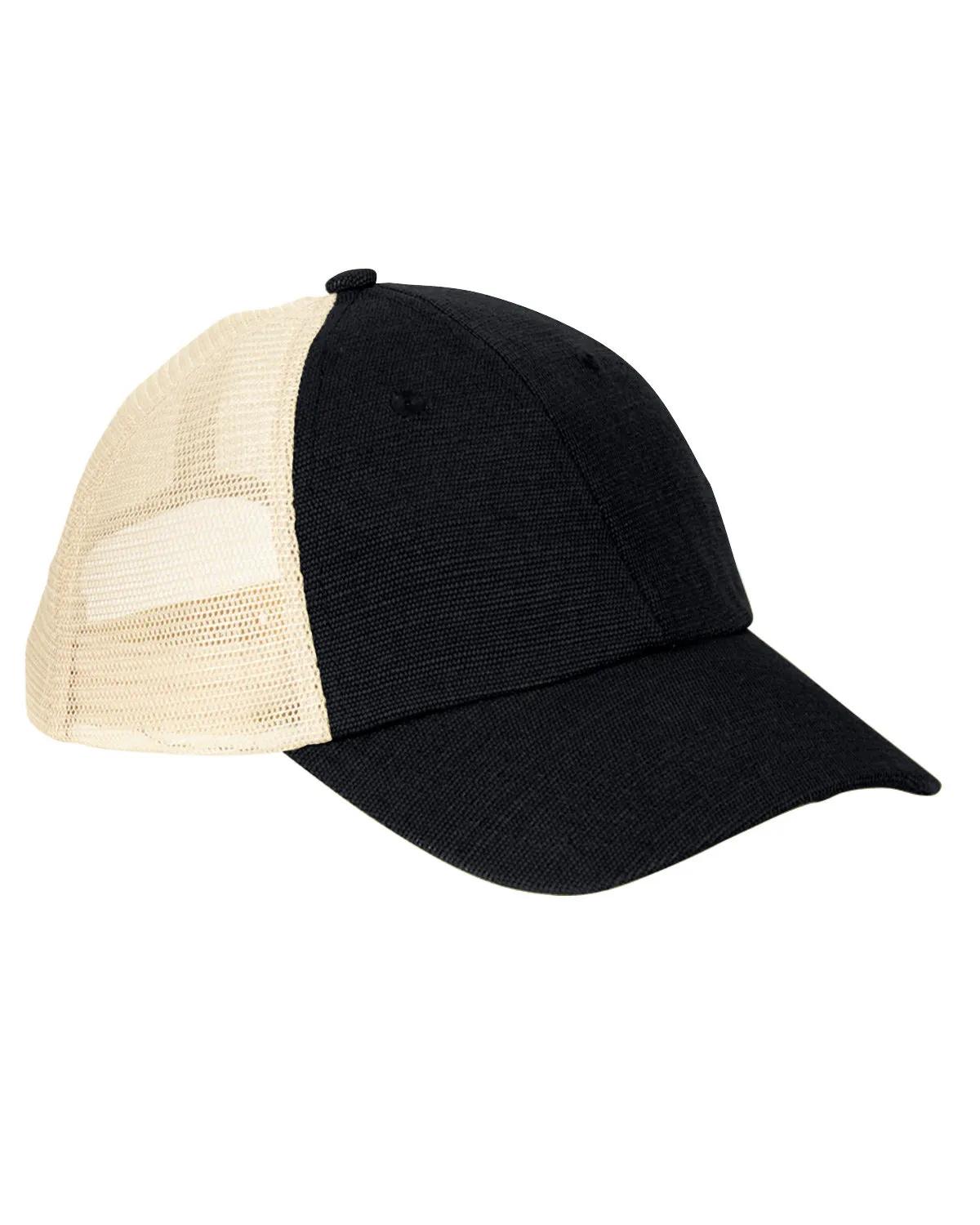 Washed Hemp Blend Trucker Hat 7 of 8