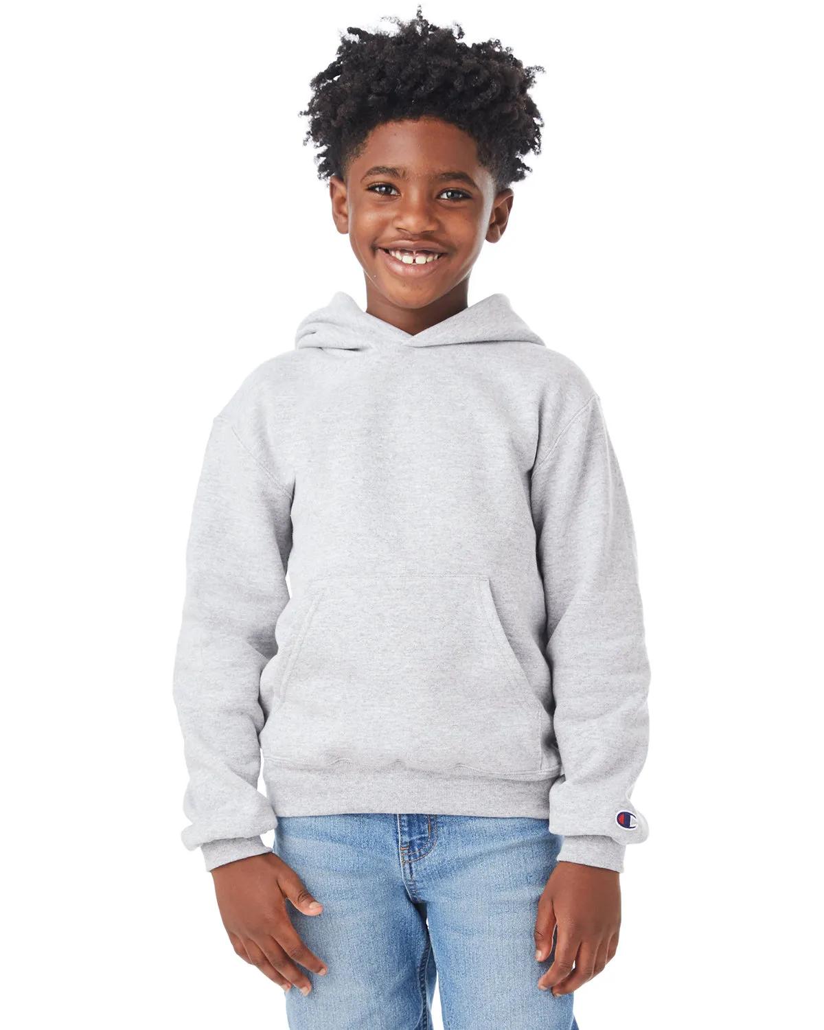 Youth Powerblend® Pullover Hooded Sweatshirt 2 of 16