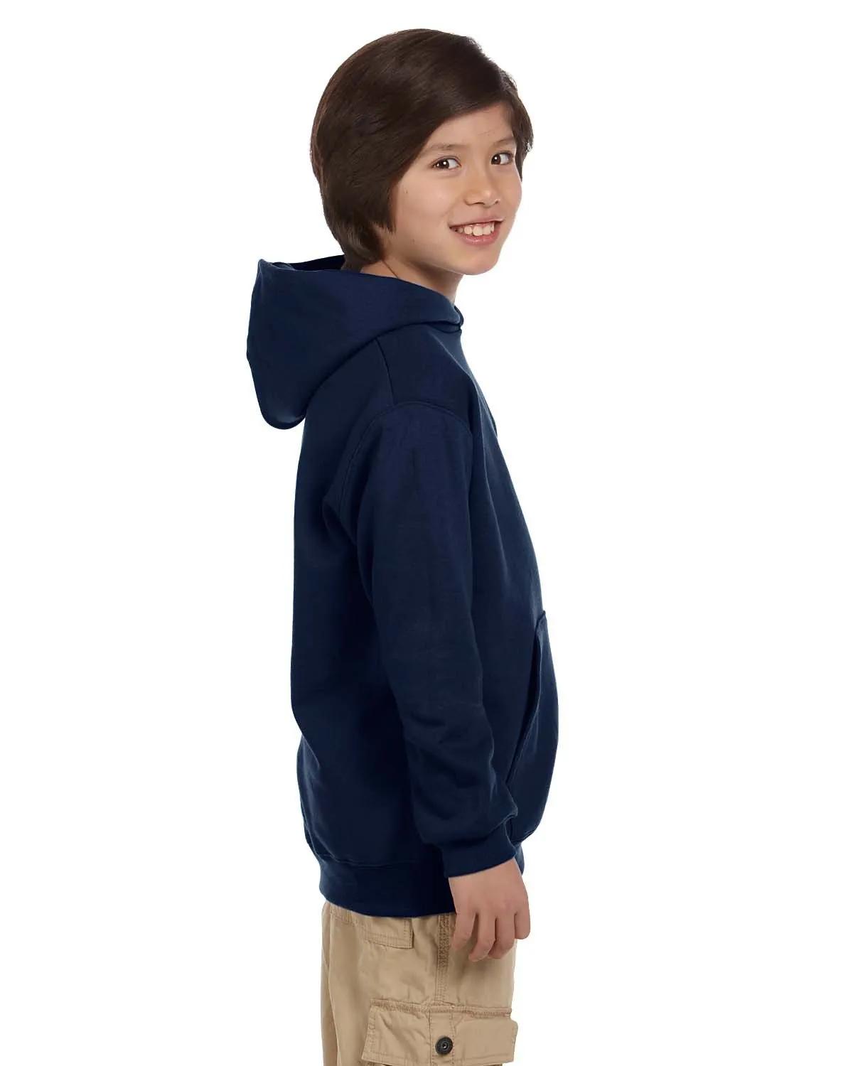 Youth Powerblend® Pullover Hooded Sweatshirt 16 of 16