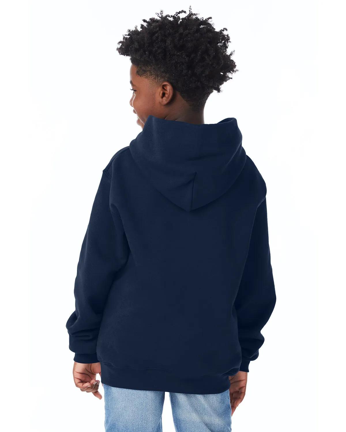 Youth Powerblend® Pullover Hooded Sweatshirt 4 of 16